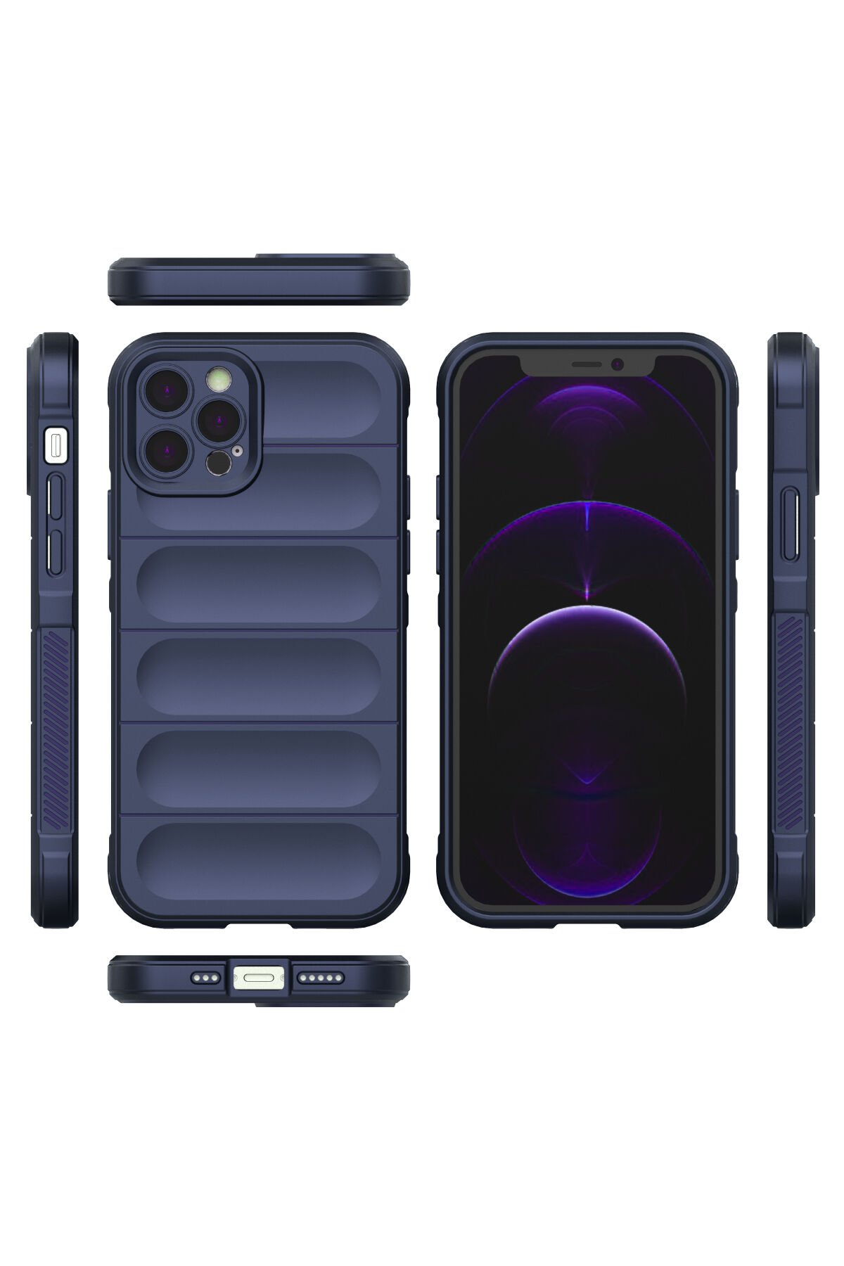 Newface iPhone 12 Pro Kılıf Coco Elit Kapak - Beyaz