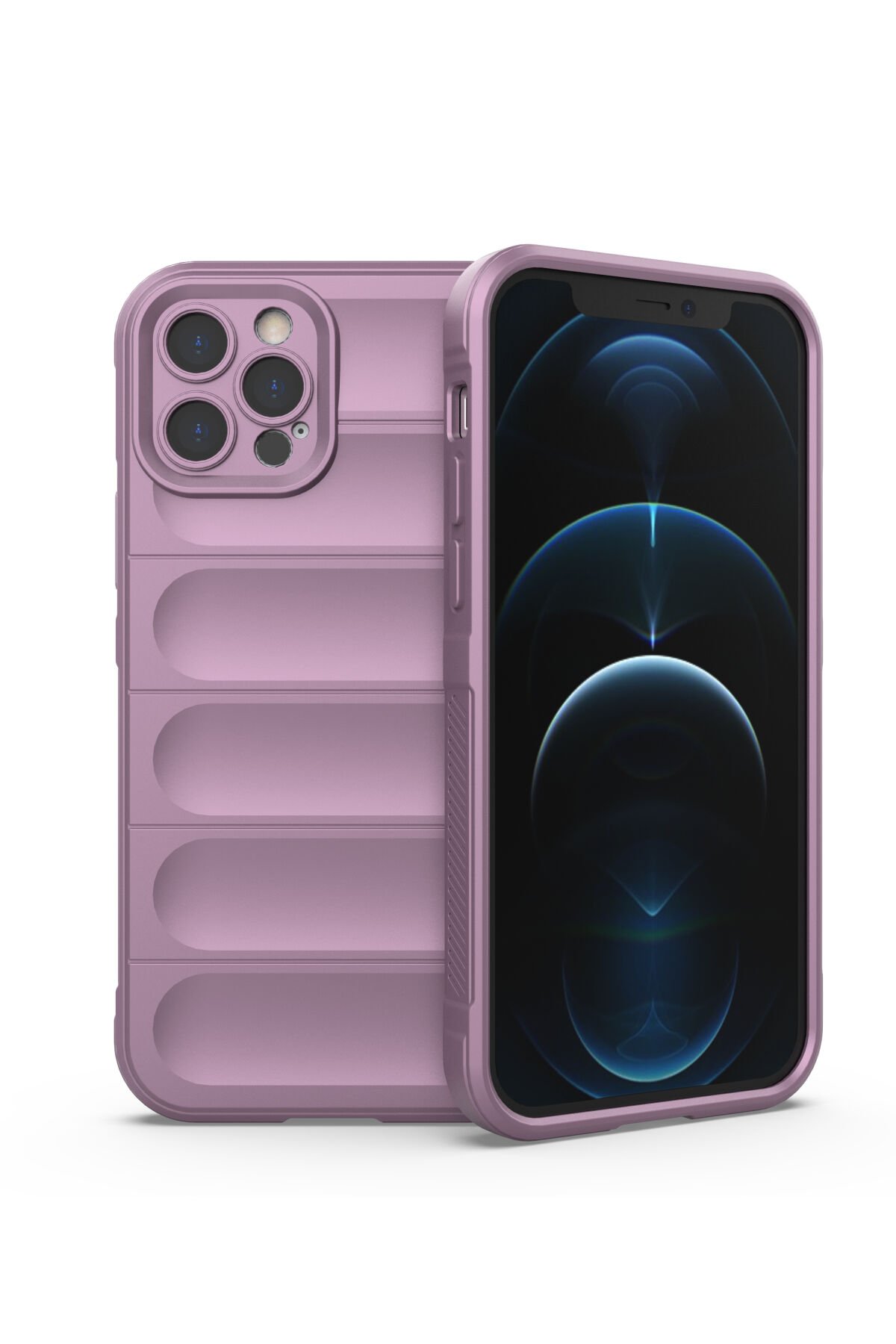 Newface iPhone 12 Pro Kılıf Liva Silikon - Siyah