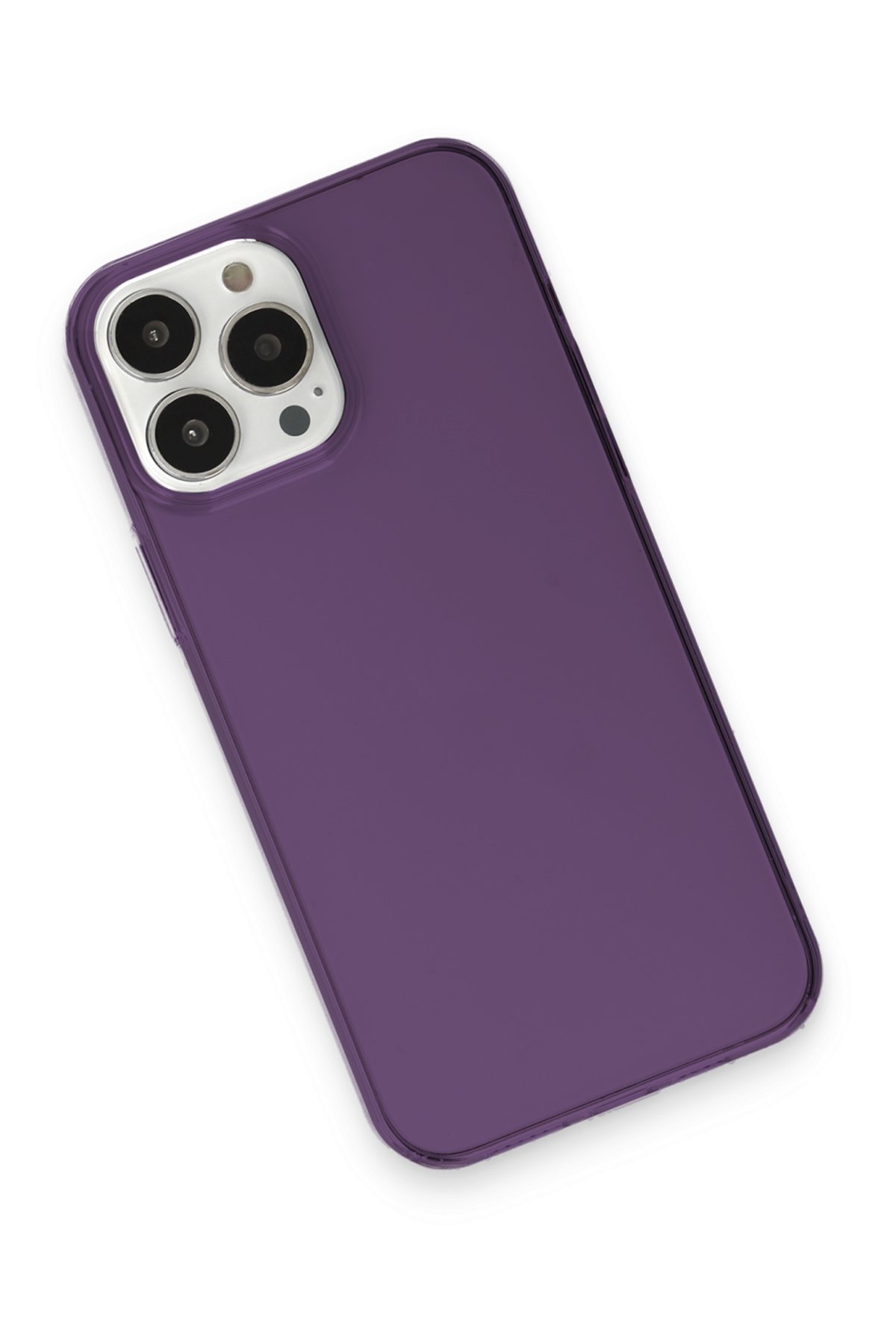 Newface iPhone 12 Pro Kılıf Jack Magneticsafe Lens Silikon - Mürdüm