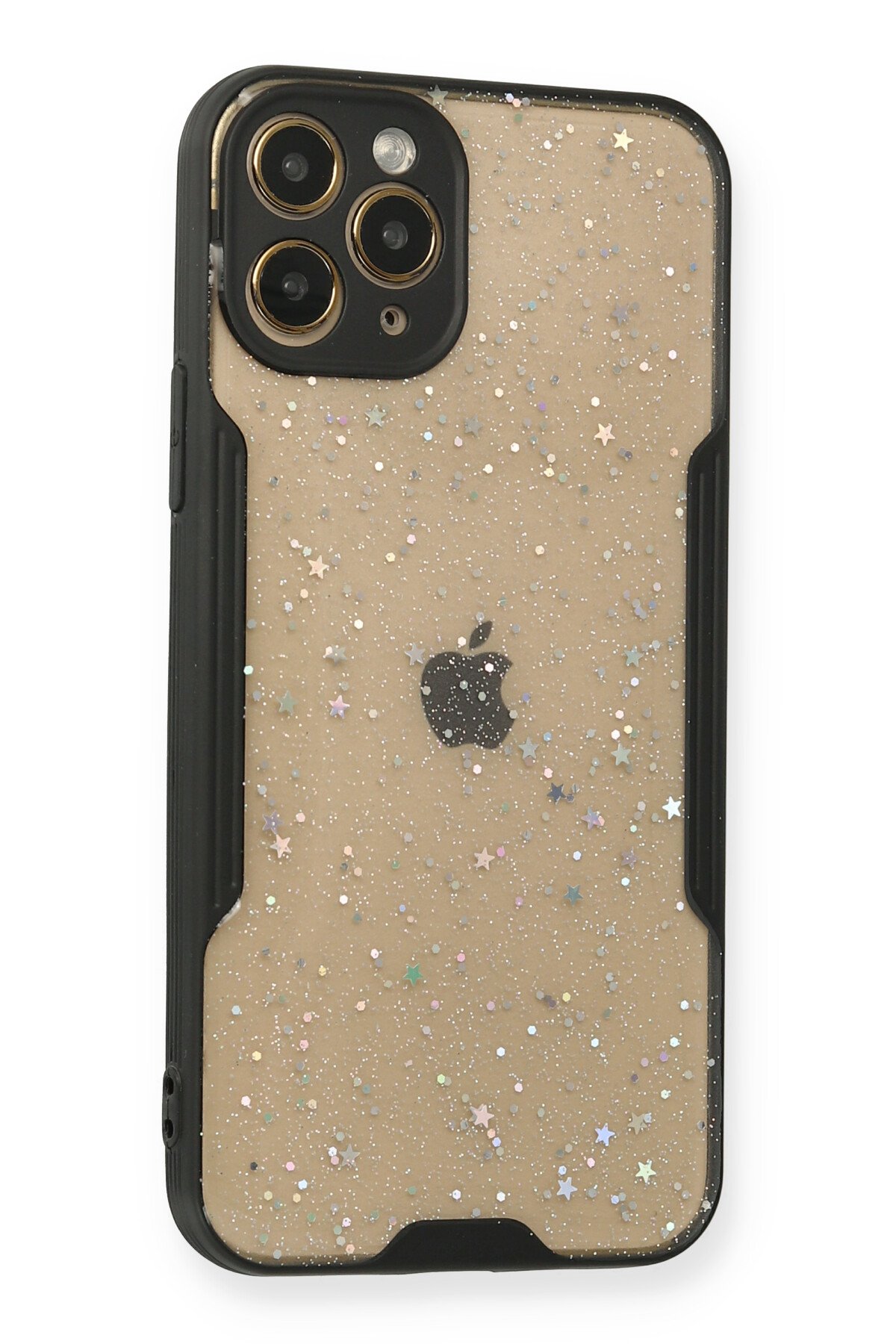 Newface iPhone 12 Pro Metal Kamera Lens Koruma Cam - Gold