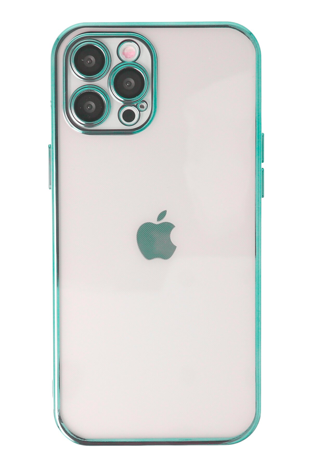 Newface iPhone 12 Pro Kılıf Sofya Yüzüklü Silikon Kapak - Siyah