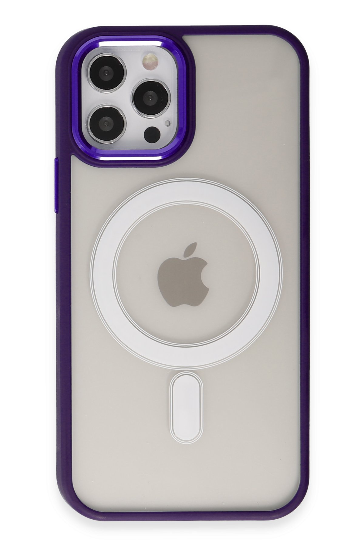 Newface iPhone 12 Pro Kılıf Optimum Silikon - Mor