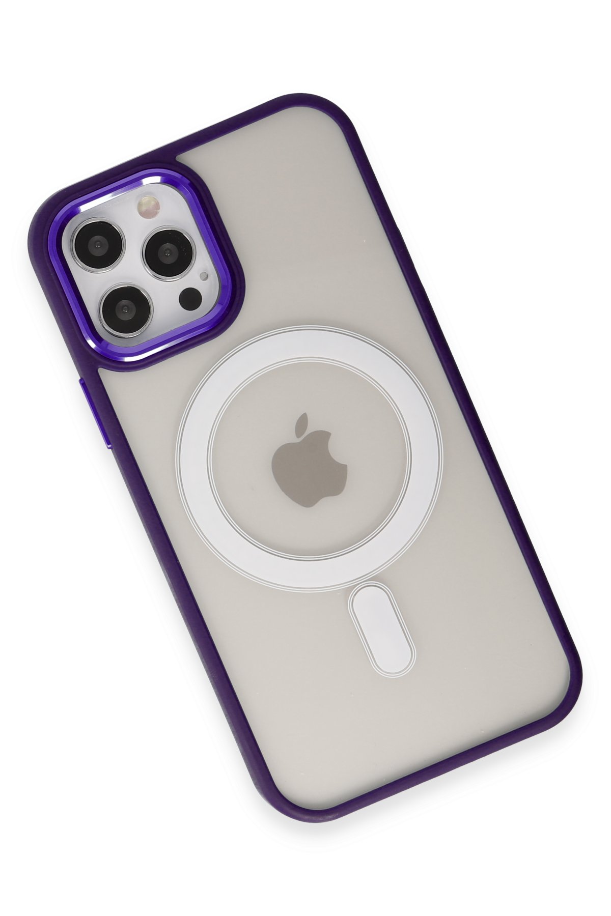 Newface iPhone 12 Pro Kılıf Optimum Silikon - Mor