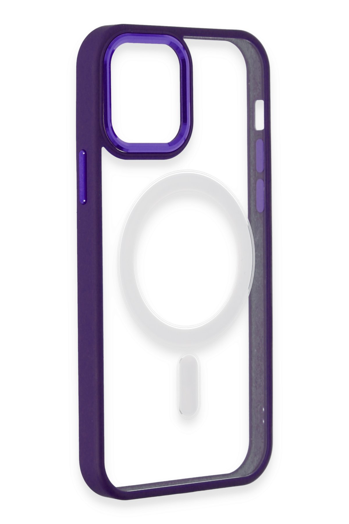 Newface iPhone 12 Pro Kılıf Optimum Silikon - Mor