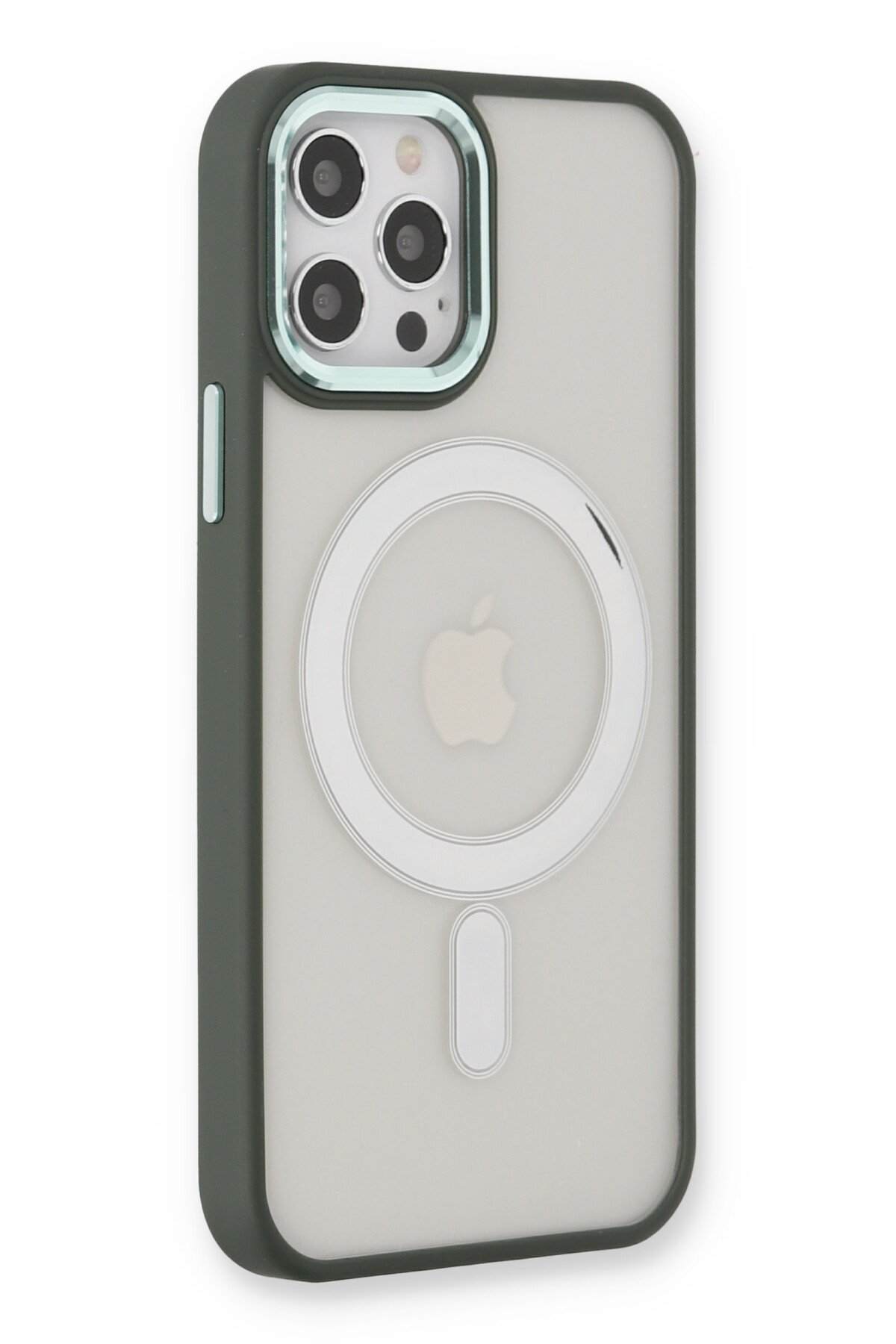 Newface iPhone 12 Pro Kılıf Coco Deri Silikon Kapak - Mor