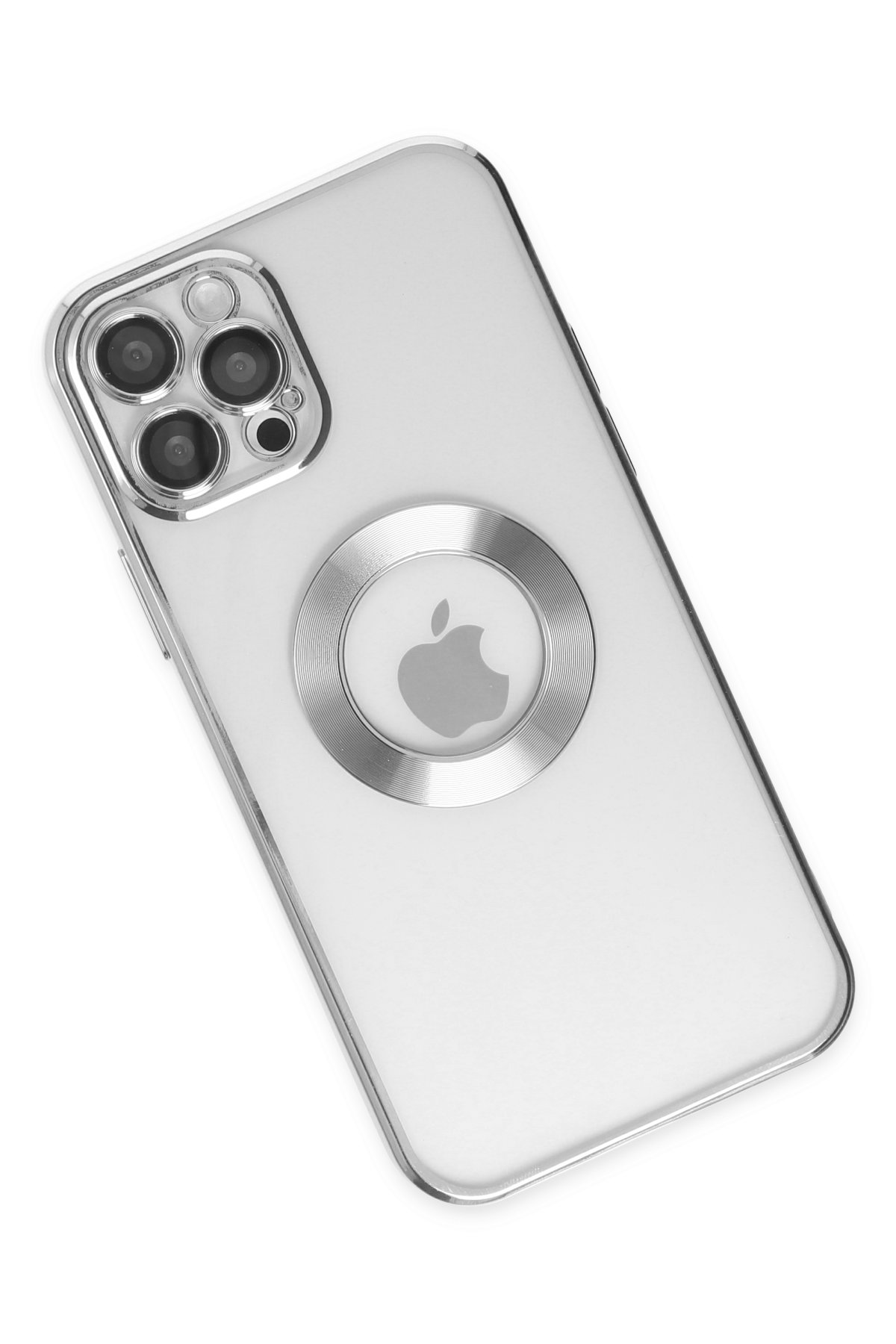 Newface iPhone 12 Pro Kılıf Coco Deri Standlı Kapak - Pembe