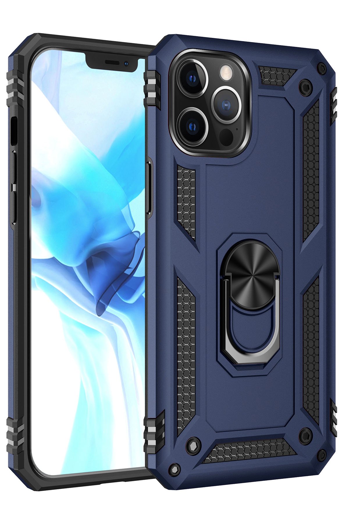 Newface iPhone 12 Pro Kılıf Mirror Desenli Kapak - Mirror - 12