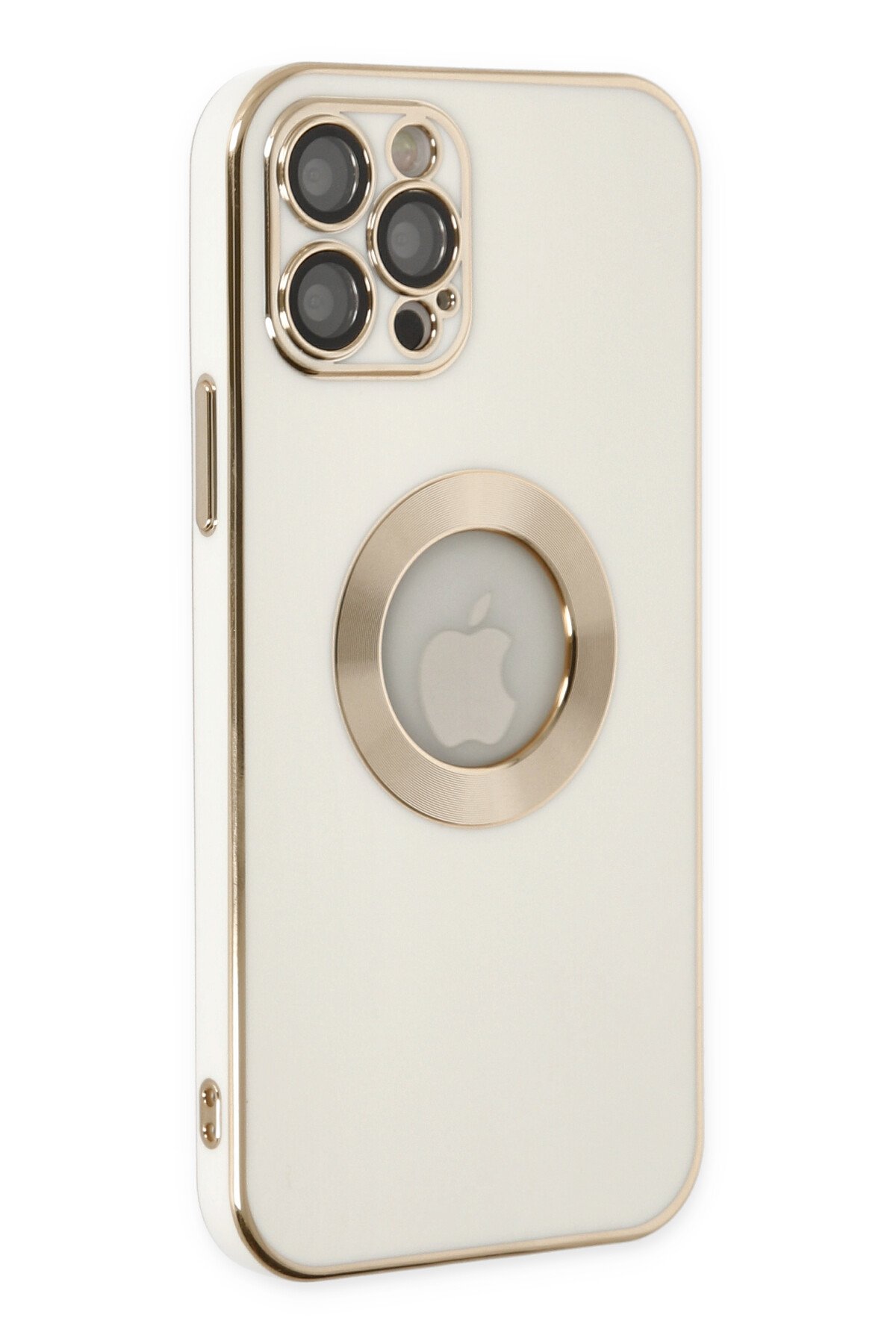 Newface iPhone 12 Pro Kılıf Color Lens Silikon - Yeşil