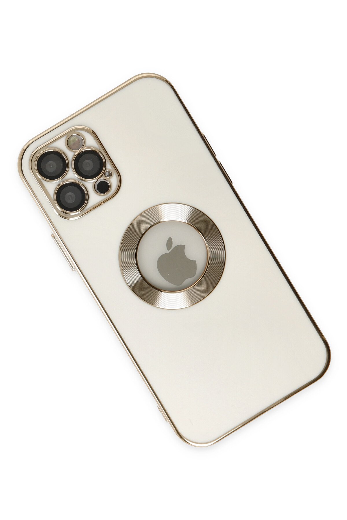 Newface iPhone 12 Pro Kılıf Color Lens Silikon - Yeşil