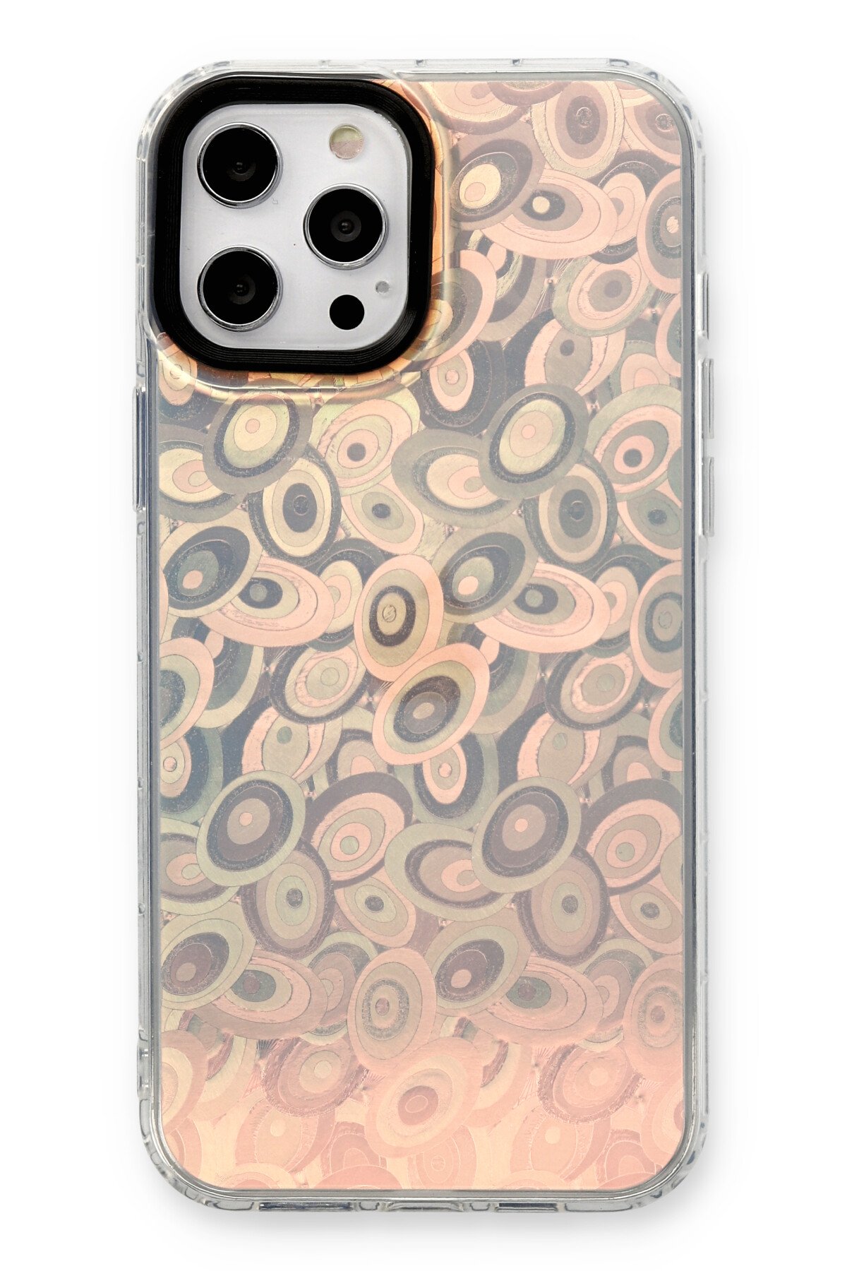 Newface iPhone 12 Pro Kılıf Liva Lens Silikon - Yeşil