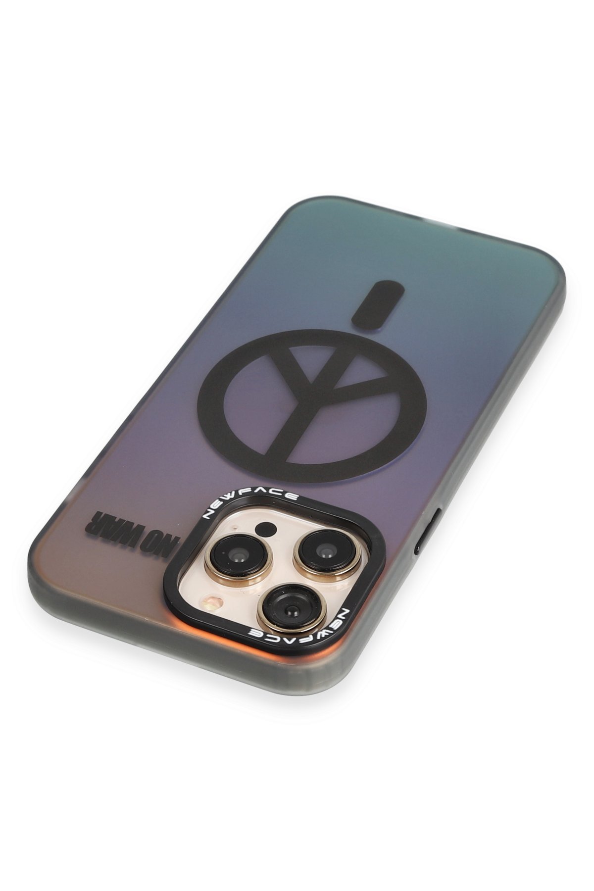 Newface iPhone 12 Pro Kılıf Dolpin Kapaklı - Kahverengi