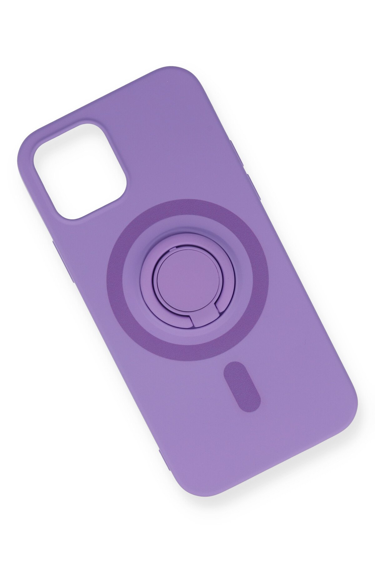 Newface iPhone 12 Pro Kılıf Glass Kapak - Sky Blue