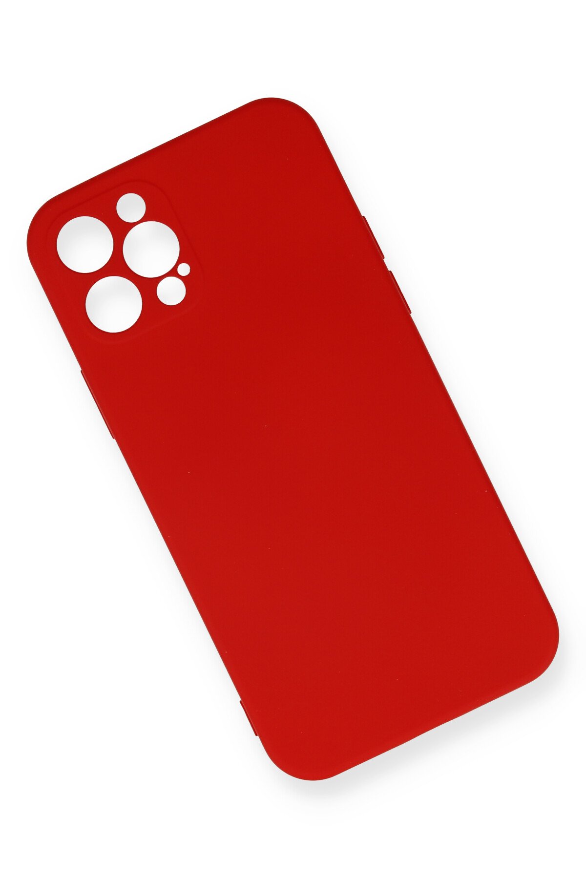 Newface iPhone 12 Pro Max Kılıf Coco Deri Standlı Kapak - Kırmızı