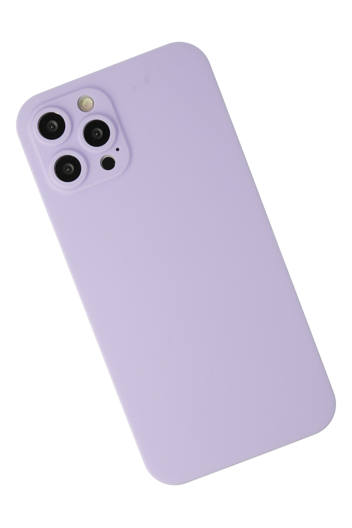 Newface iPhone 12 Pro Max Kılıf Lansman Glass Kapak - Sarı