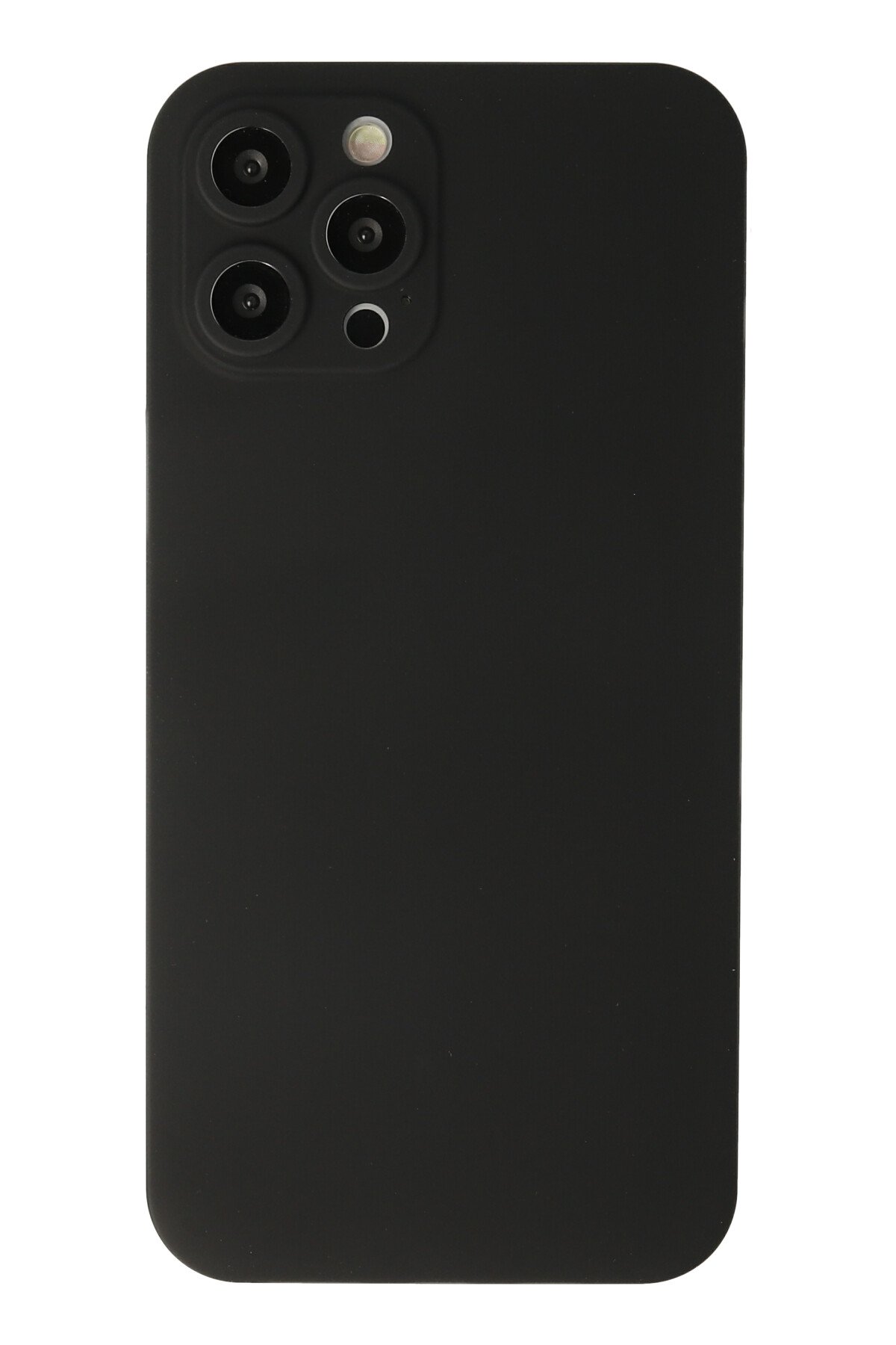 Newface iPhone 12 Pro Max Kılıf Coco Deri Silikon Kapak - Açık Mavi