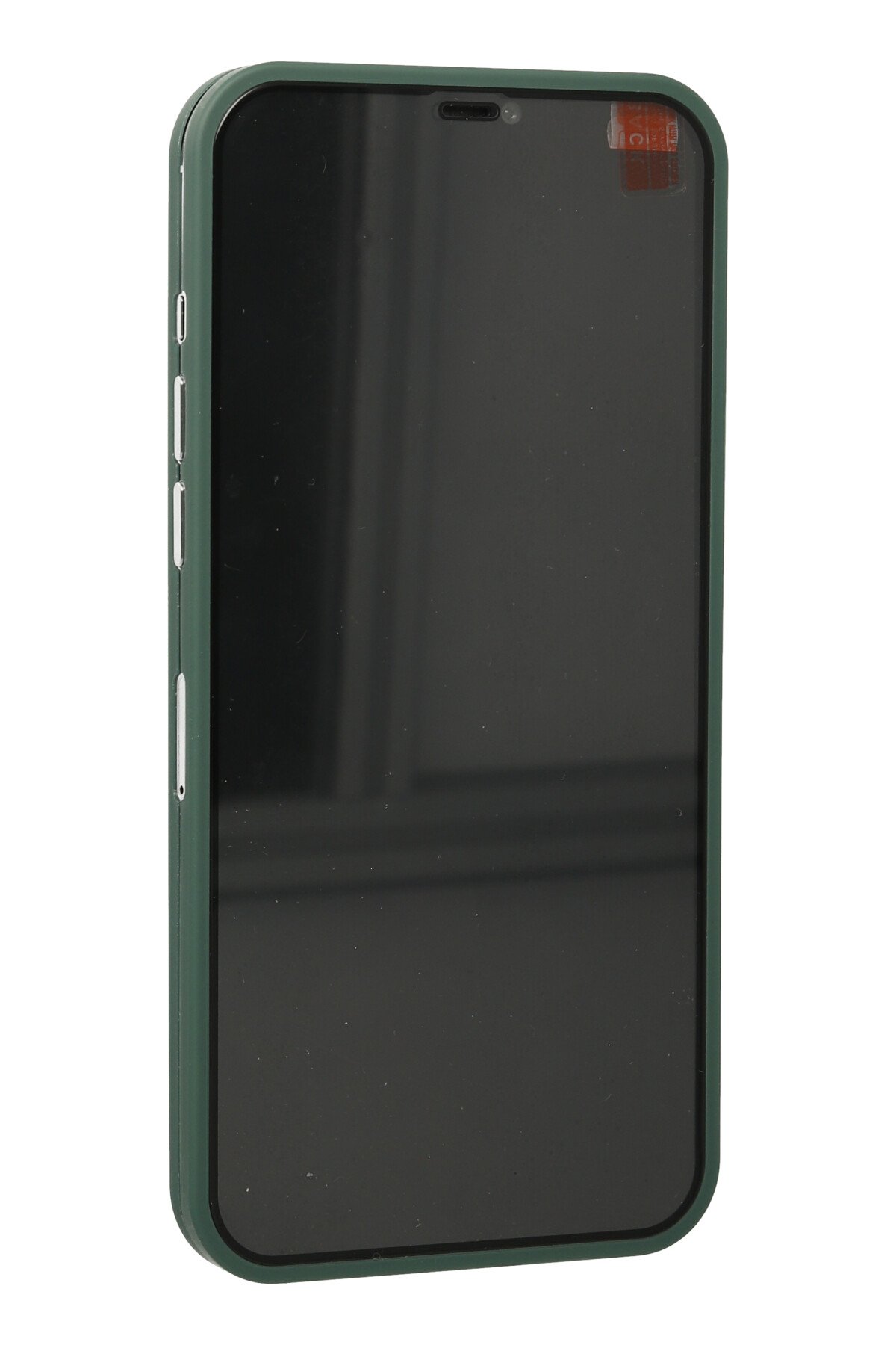 Newface iPhone 12 Pro Max Kılıf Viktor Yüzüklü Silikon - Koyu Yeşil