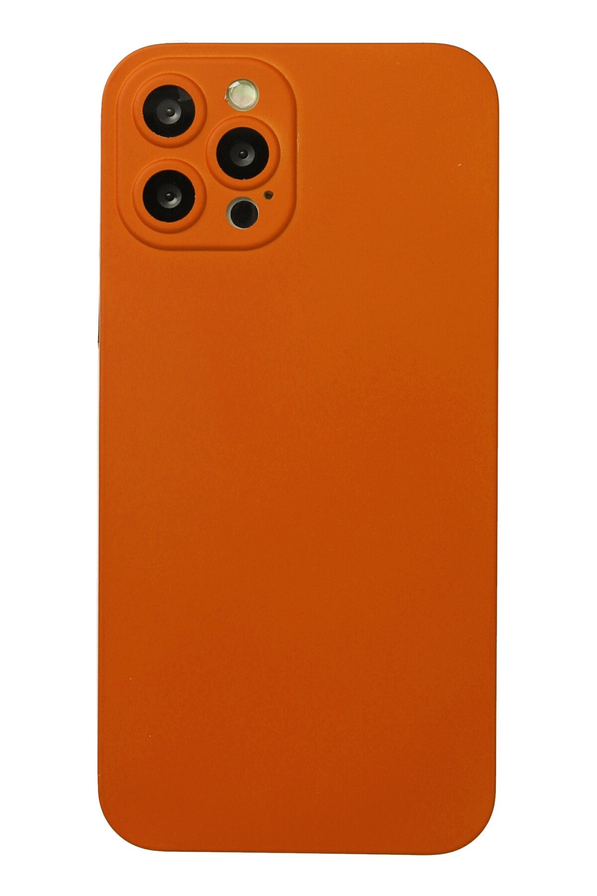 Newface iPhone 12 Pro Max Kılıf Range Yüzüklü Silikon - Siyah