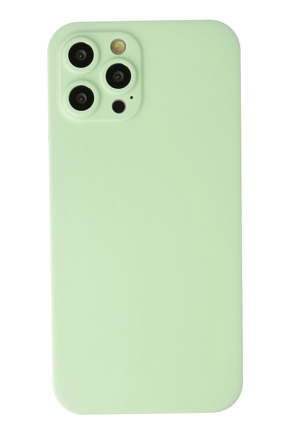 Newface iPhone 12 Pro Max Neon Fosforlu Kamera Lens - Beyaz