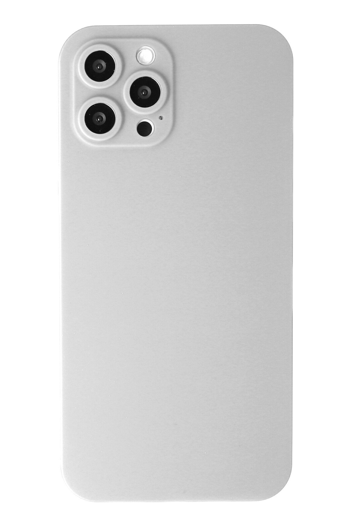 Newface iPhone 12 Pro Max Kılıf Glass Kapak - Sarı