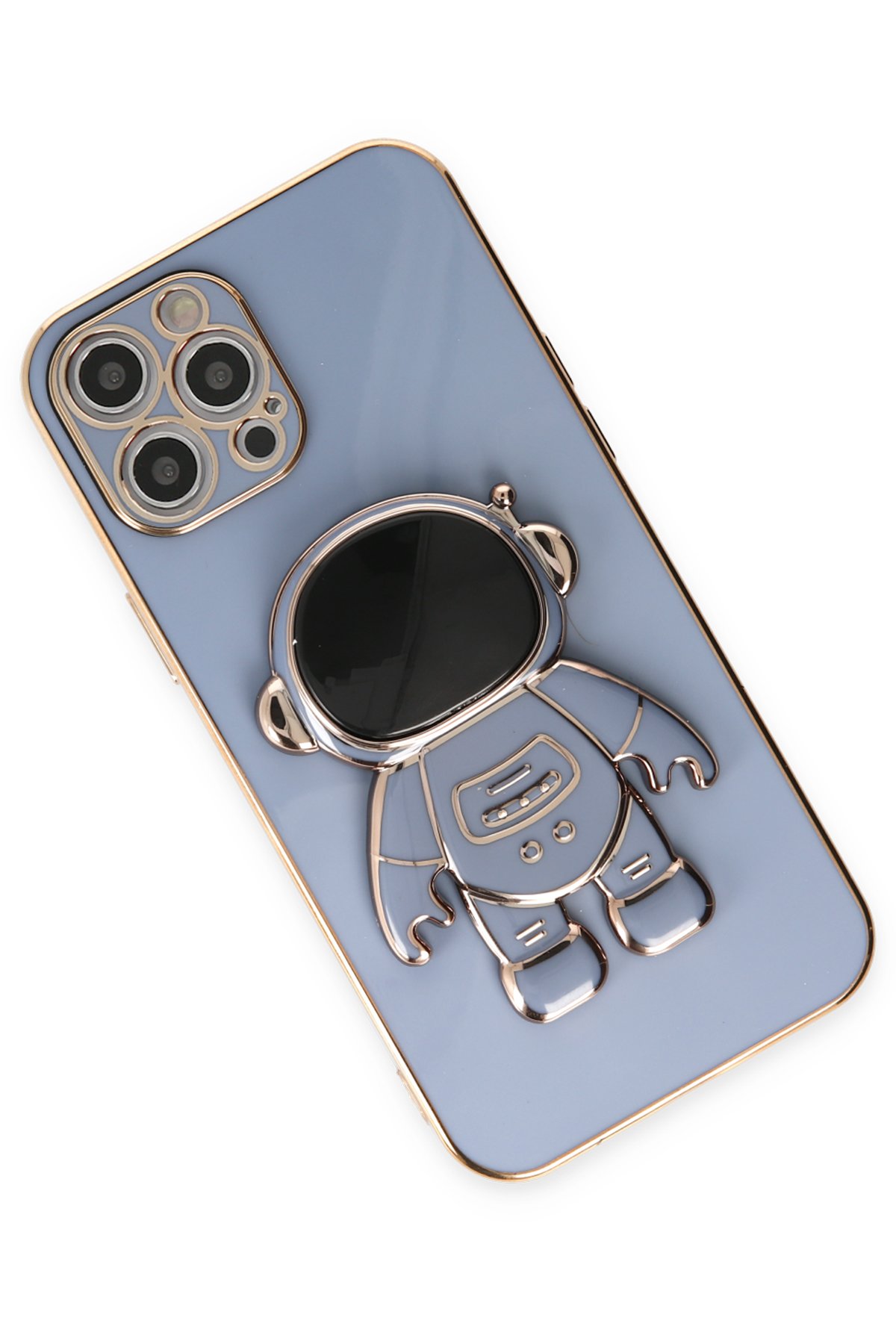 Newface iPhone 12 Pro Max Valdez Metal Kamera Lens - Siyah