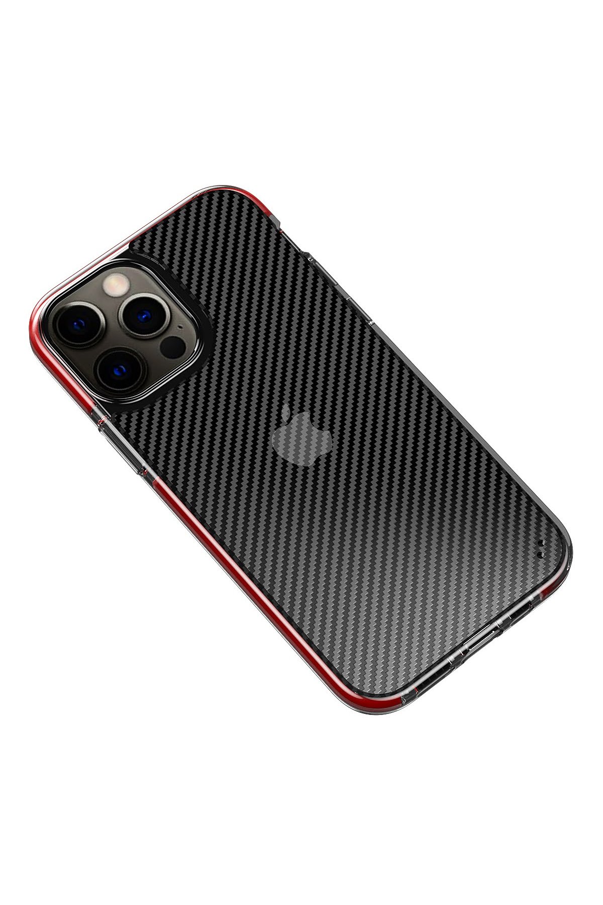 Newface iPhone 12 Pro Max Renkli Kamera Lens Koruma Cam - Sarı-Turuncu