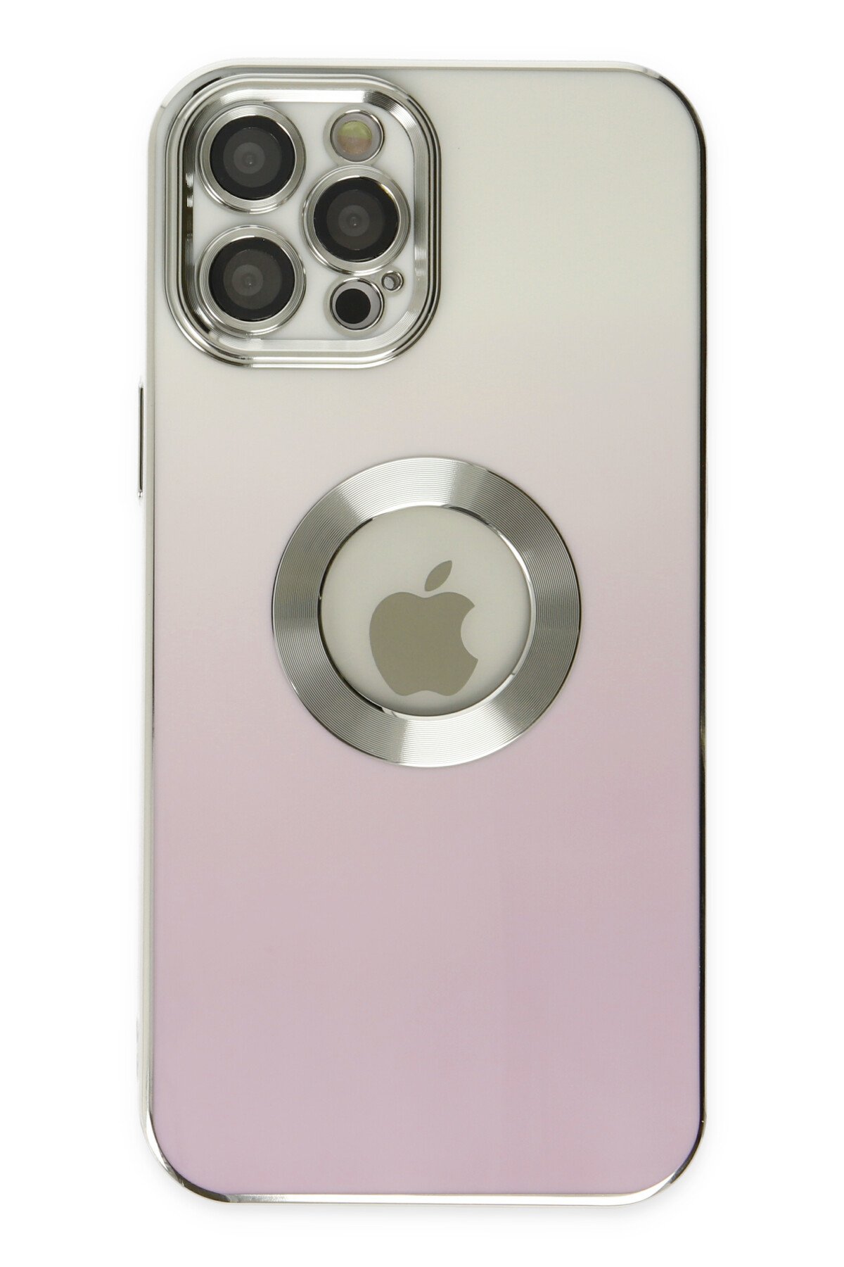 Newface iPhone 12 Pro Max Kılıf S Silikon - Siyah