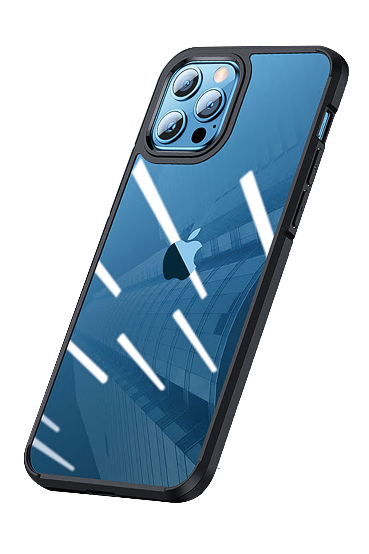 Newface iPhone 12 Pro Max Metal Kamera Lens Koruma Cam - Mor