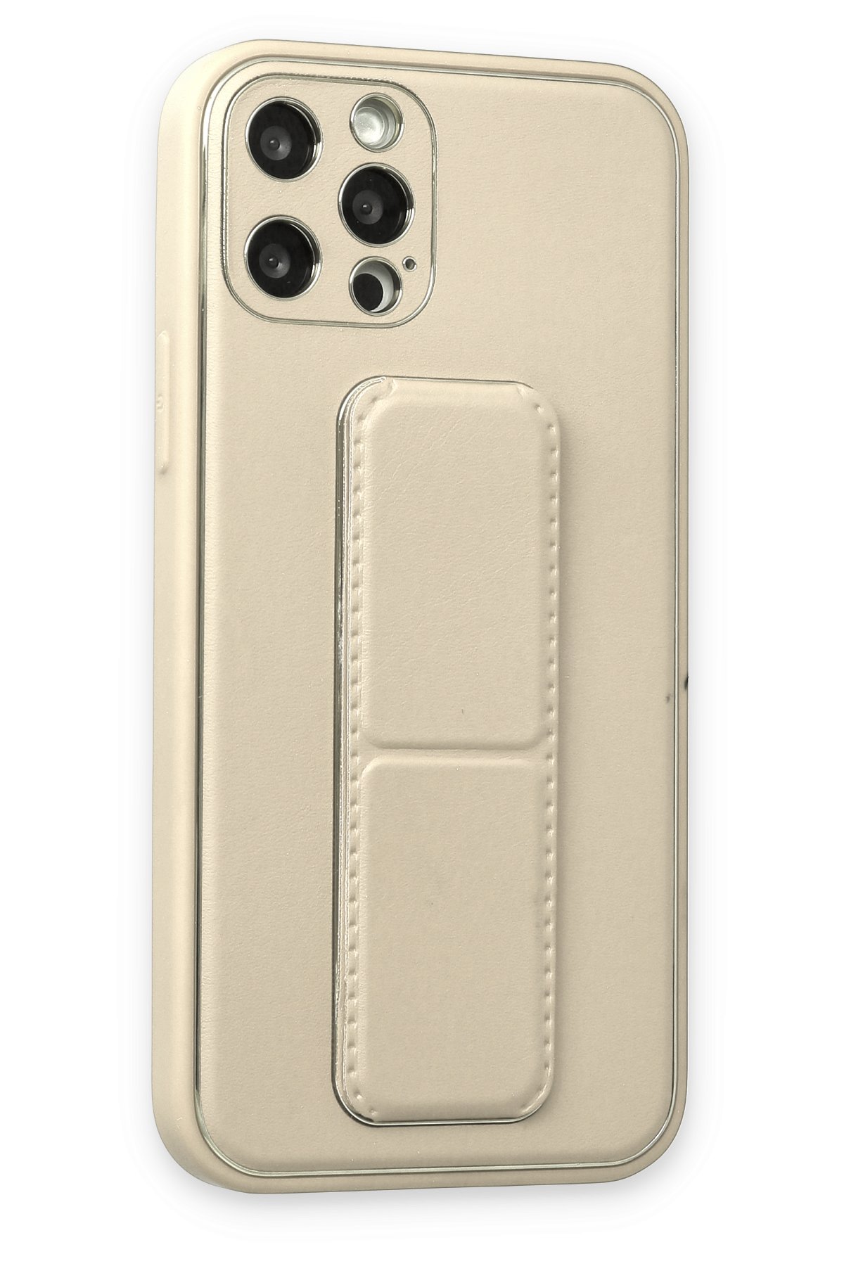 Newface iPhone 12 Pro Max Kılıf Kelvin Kartvizitli Silikon - Kırmızı