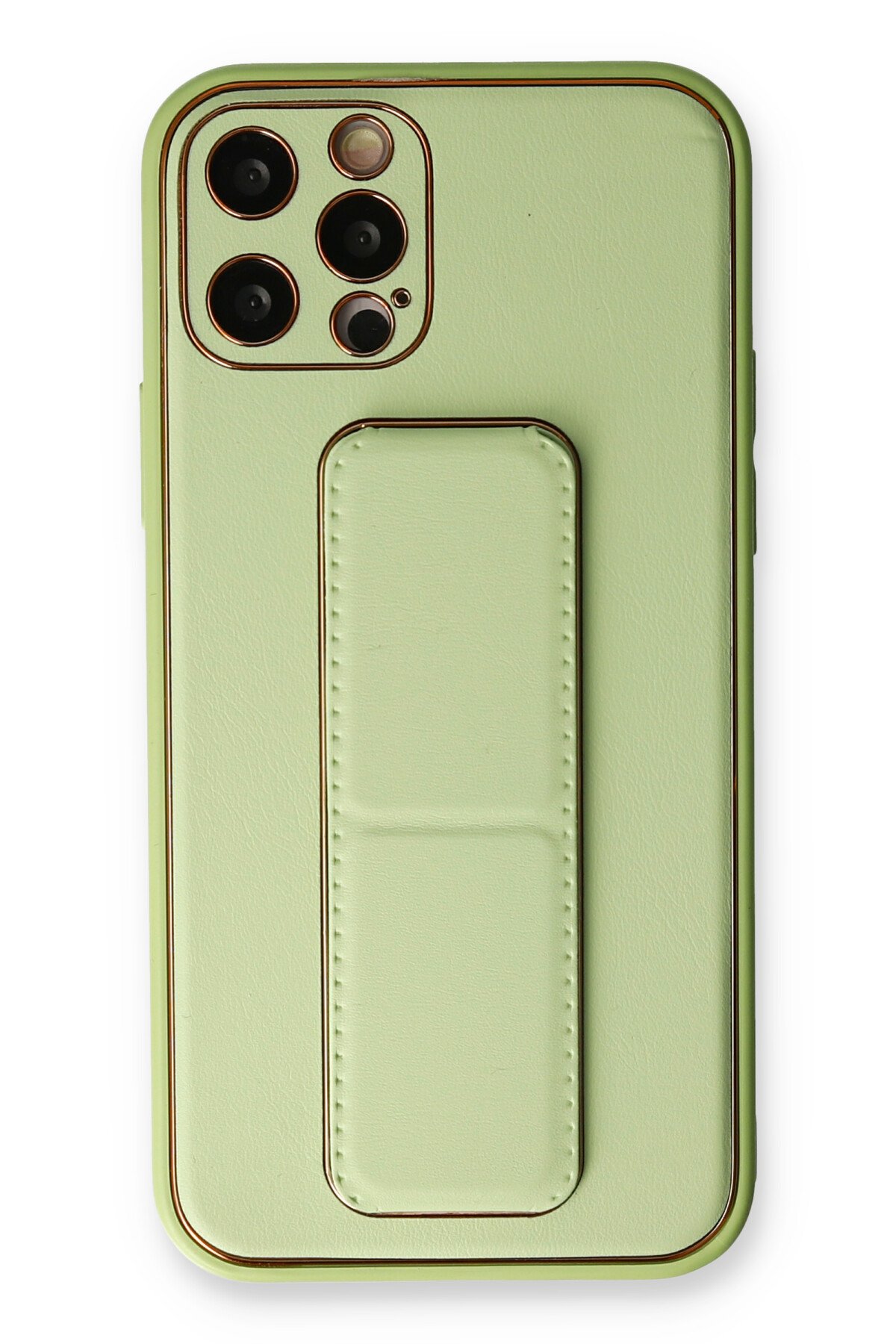Newface iPhone 12 Pro Max Kılıf Coco Karbon Silikon - Gri