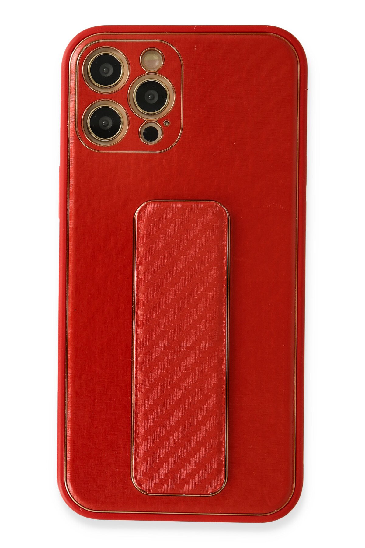 Newface iPhone 12 Pro Max Kılıf Kelvin Kartvizitli Silikon - Derin Mor