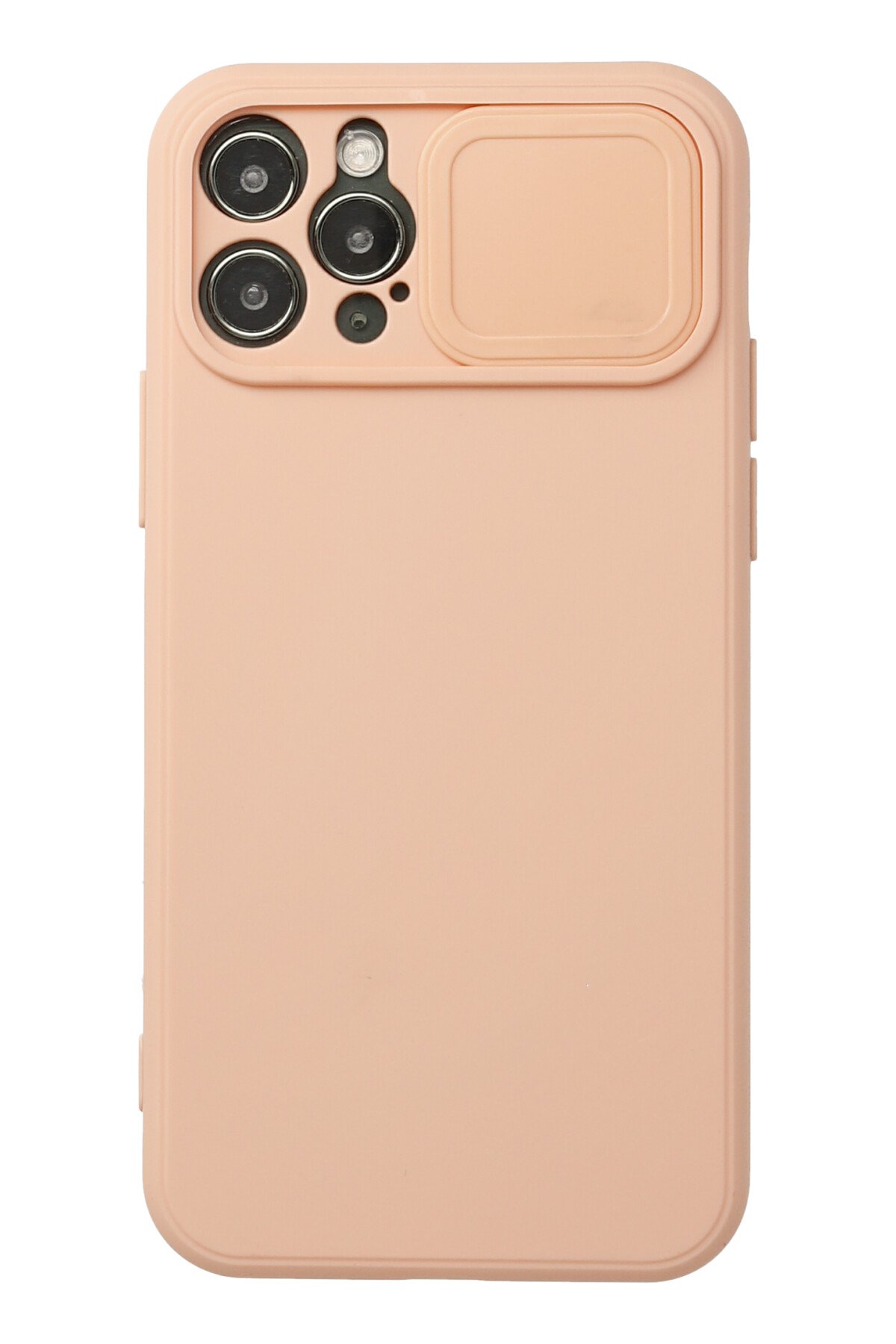 Newface iPhone 12 Pro Max Kılıf Ebruli Lansman Silikon - Kırmızı-Mor