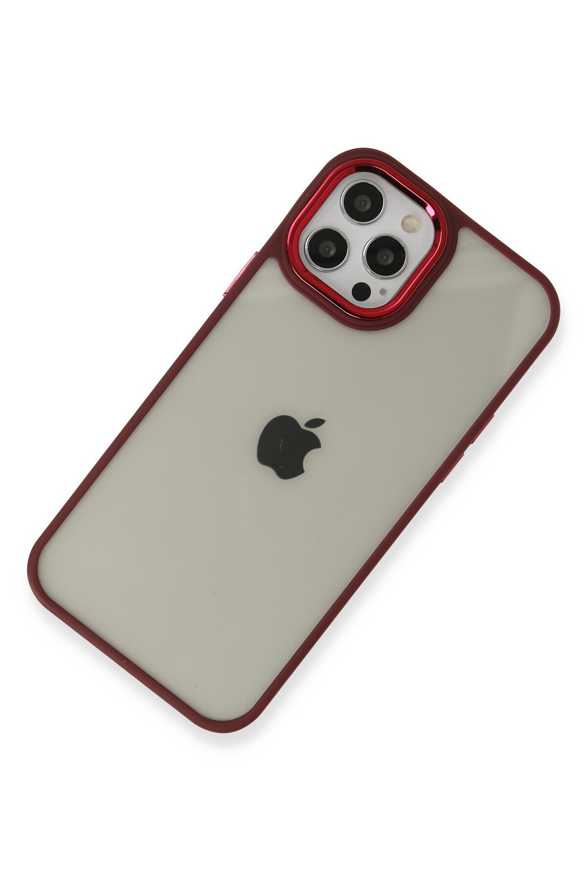 Newface iPhone 12 Pro Max Kılıf Platin Silikon - Yeşil