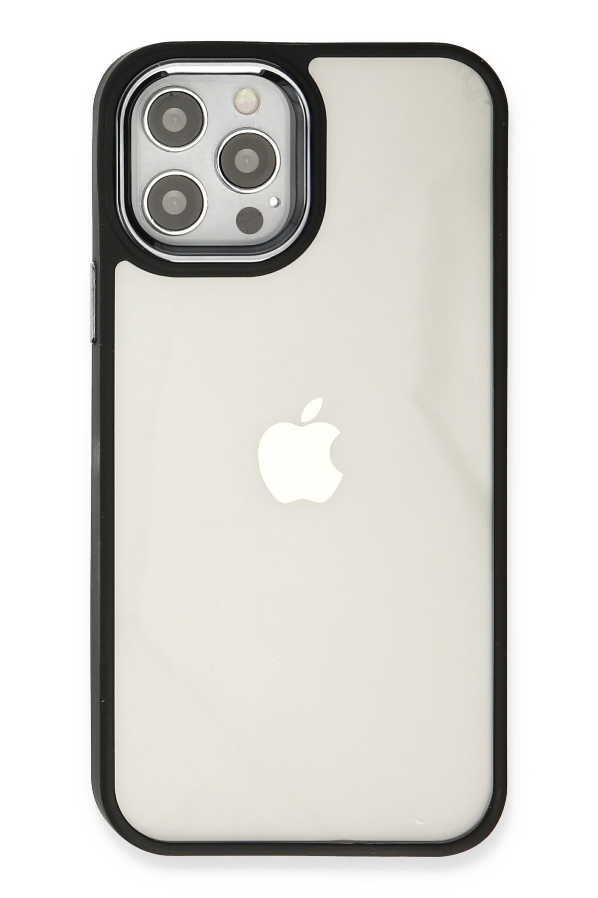 Newface iPhone 12 Pro Max Kılıf Gros Yüzüklü Silikon - Mavi