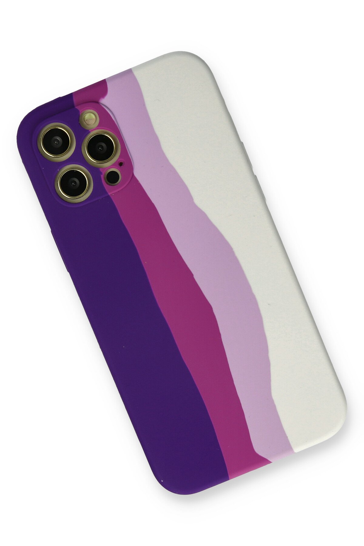 Newface iPhone 12 Pro Max Neon Fosforlu Kamera Lens - Sarı