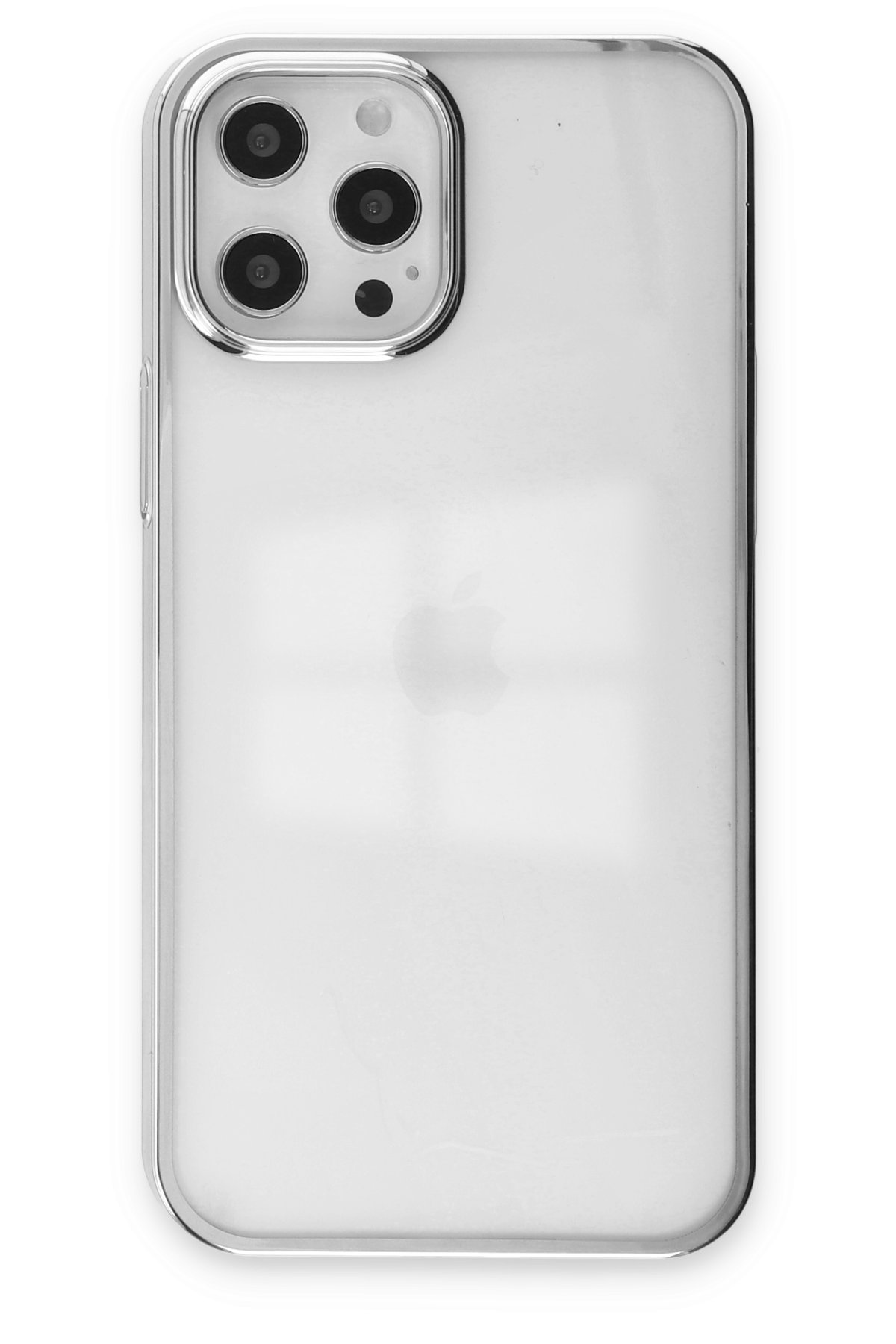 Newface iPhone 12 Pro Max Kılıf Esila Silikon - Beyaz