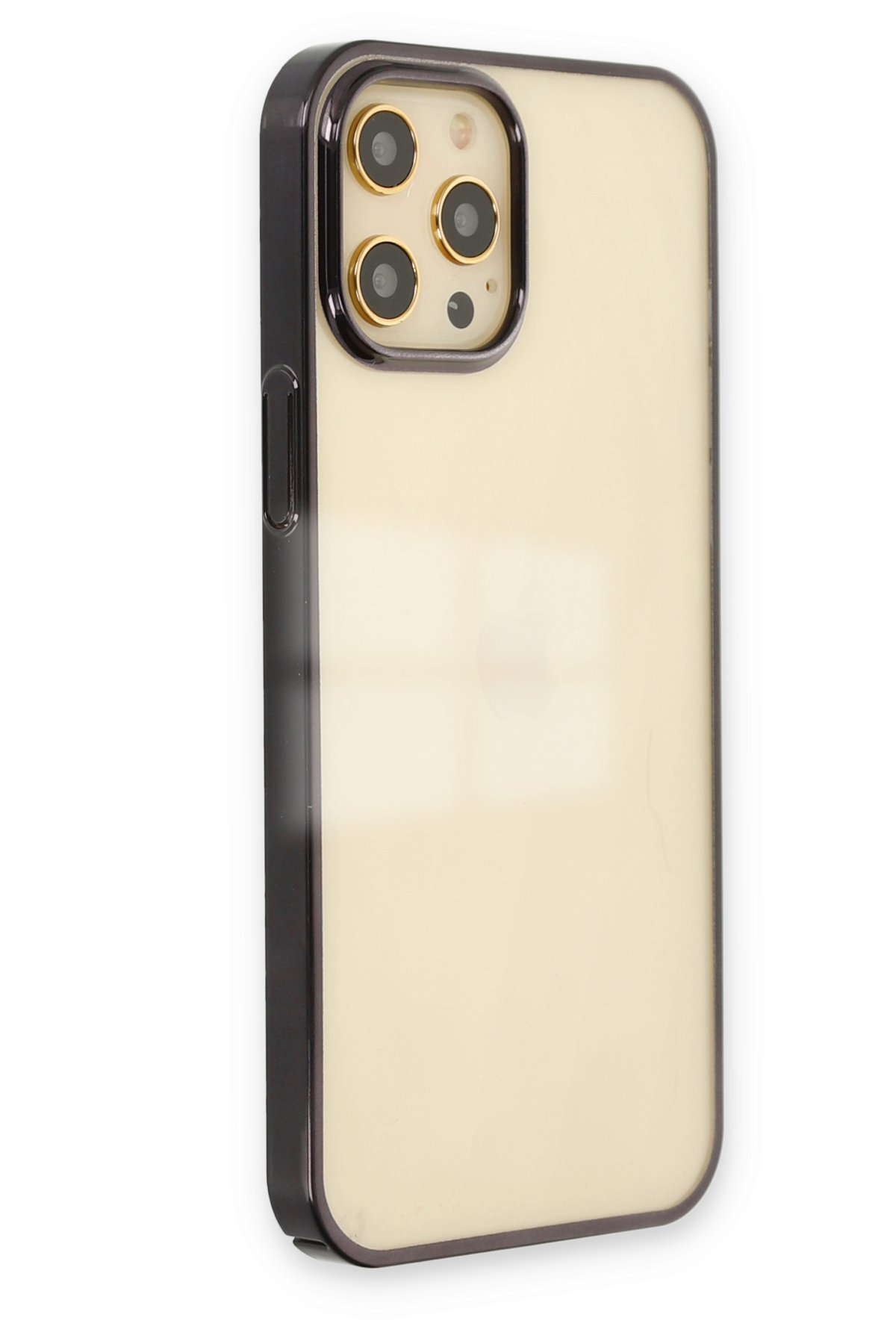 Newface iPhone 12 Pro Max Kılıf Tank Silikon Kapak - Siyah