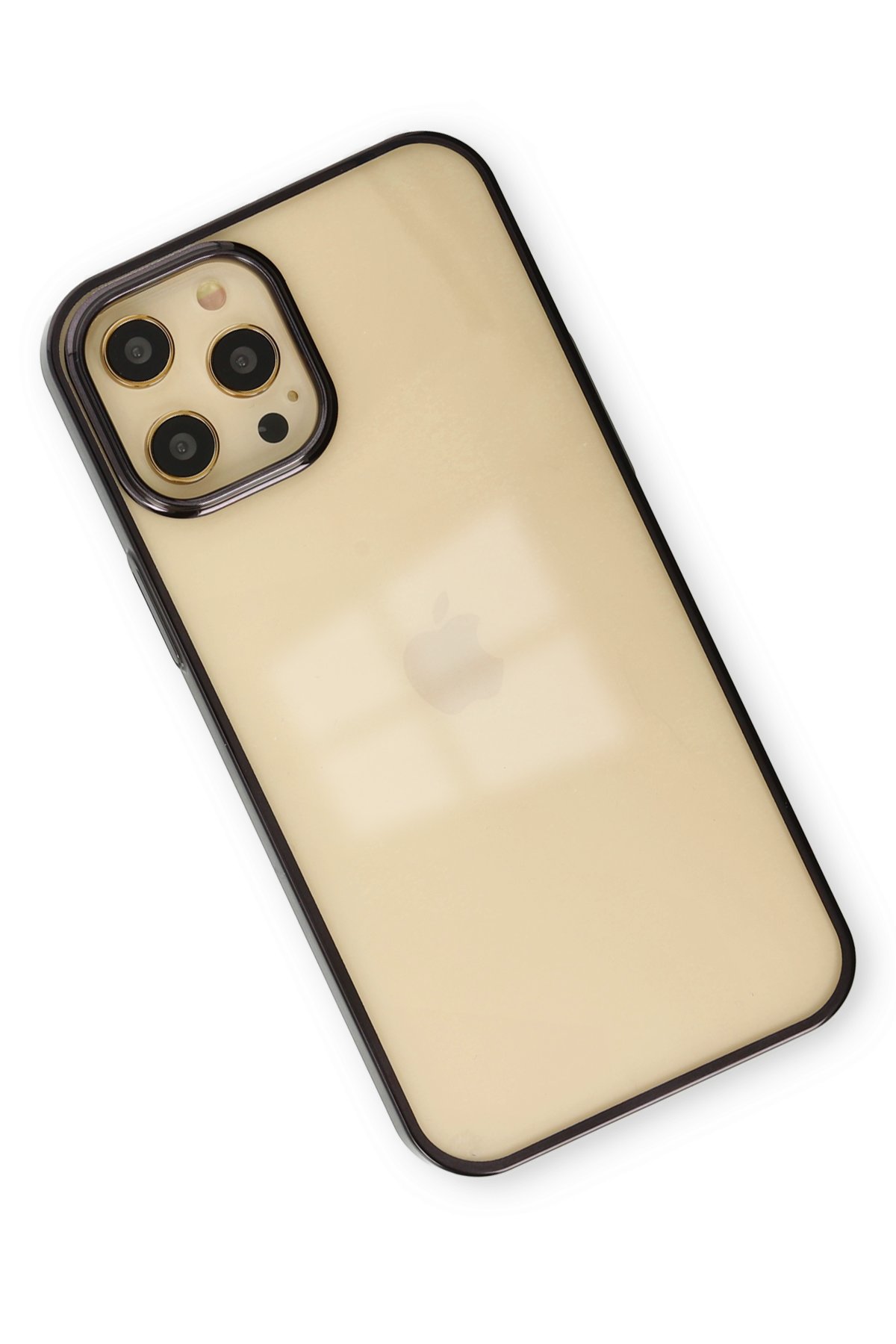 Newface iPhone 12 Pro Max Kılıf Tank Silikon Kapak - Siyah