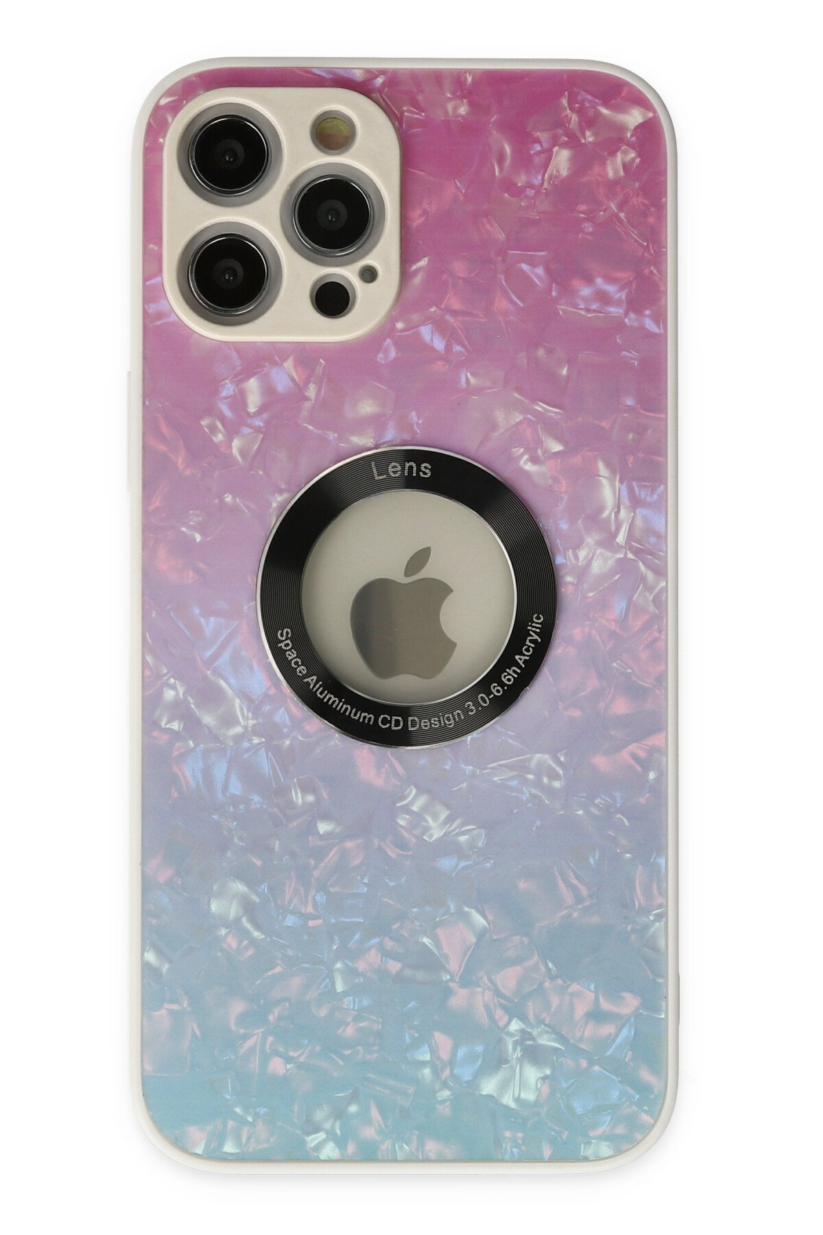 Newface iPhone 12 Pro Max Kılıf Coco Karbon Standlı Kapak - Siyah