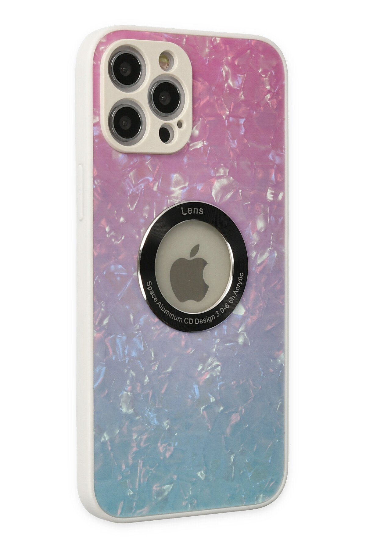 Newface iPhone 12 Pro Max Kılıf Coco Karbon Standlı Kapak - Siyah