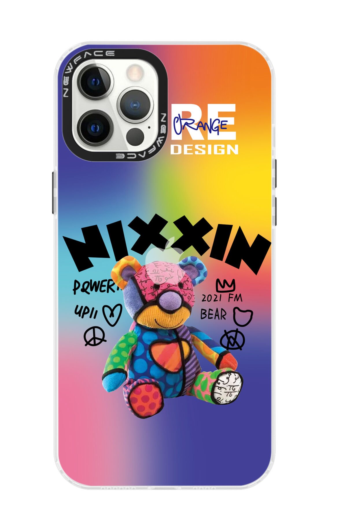 Newface iPhone 12 Pro Max Metal Kamera Lens - Mavi