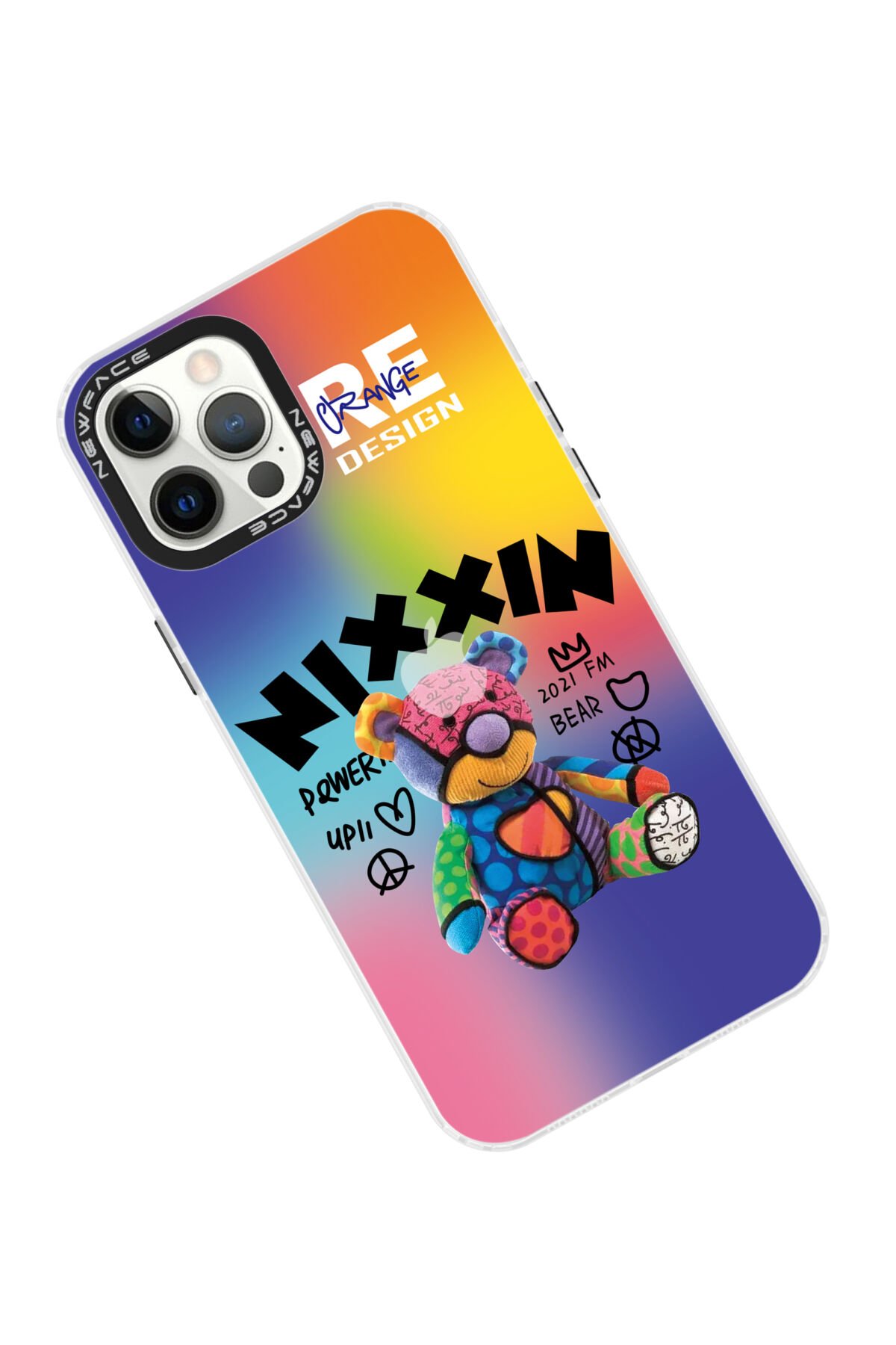Newface iPhone 12 Pro Max Metal Kamera Lens - Mavi