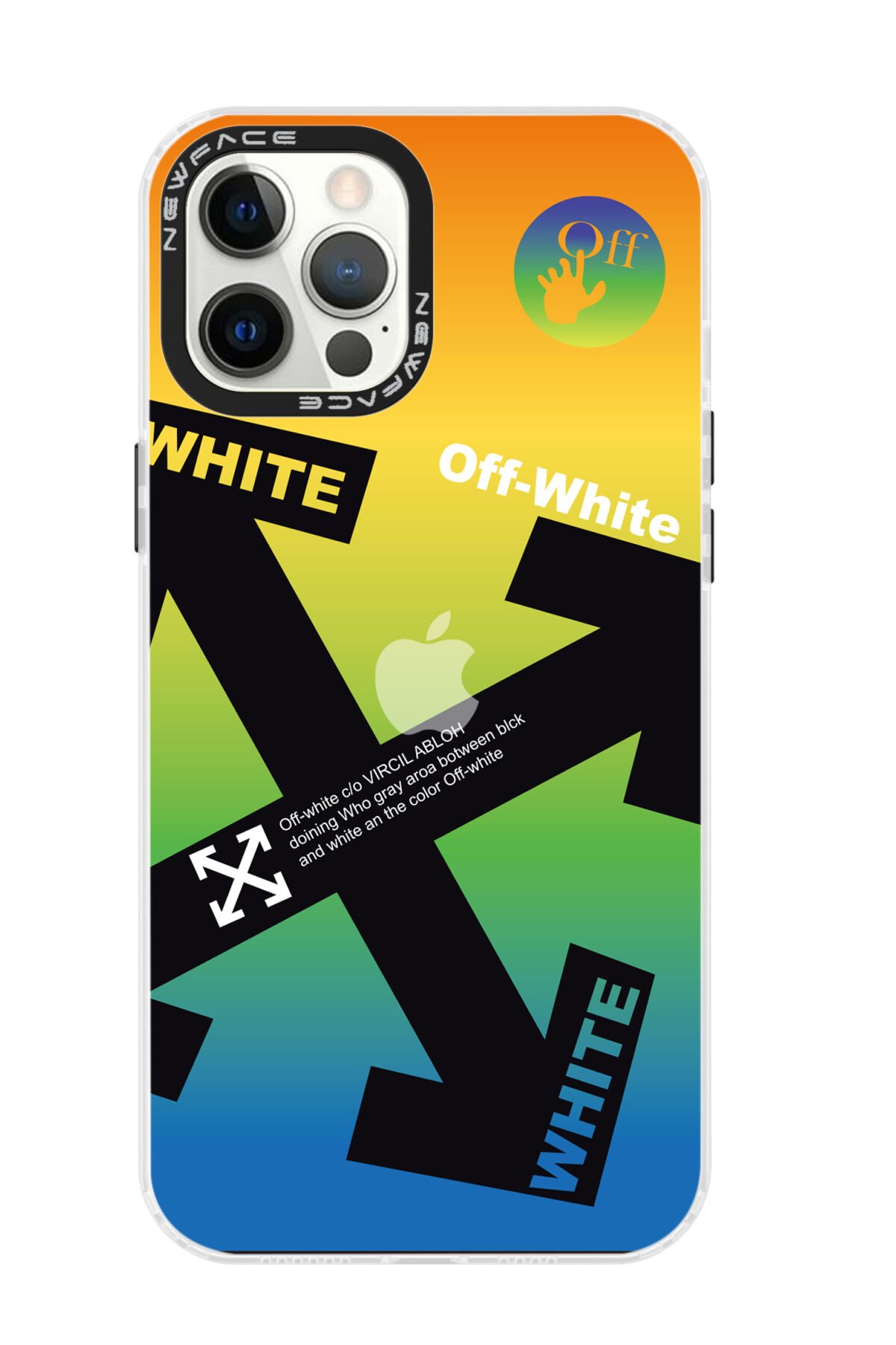 Newface iPhone 12 Pro Max Kılıf Coco Karbon Silikon - Beyaz