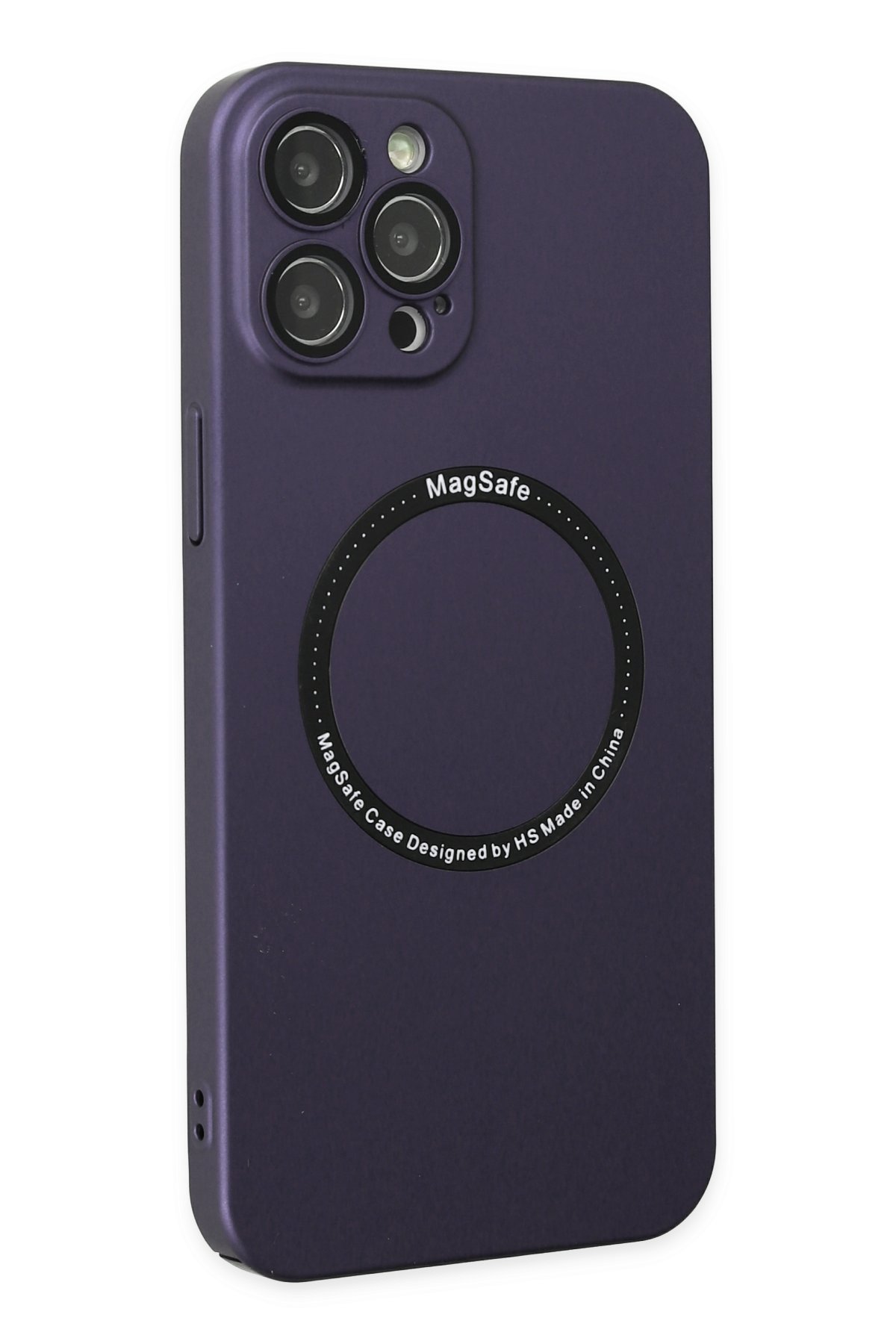 Newface iPhone 12 Pro Max Kılıf Viktor Yüzüklü Silikon - Pembe