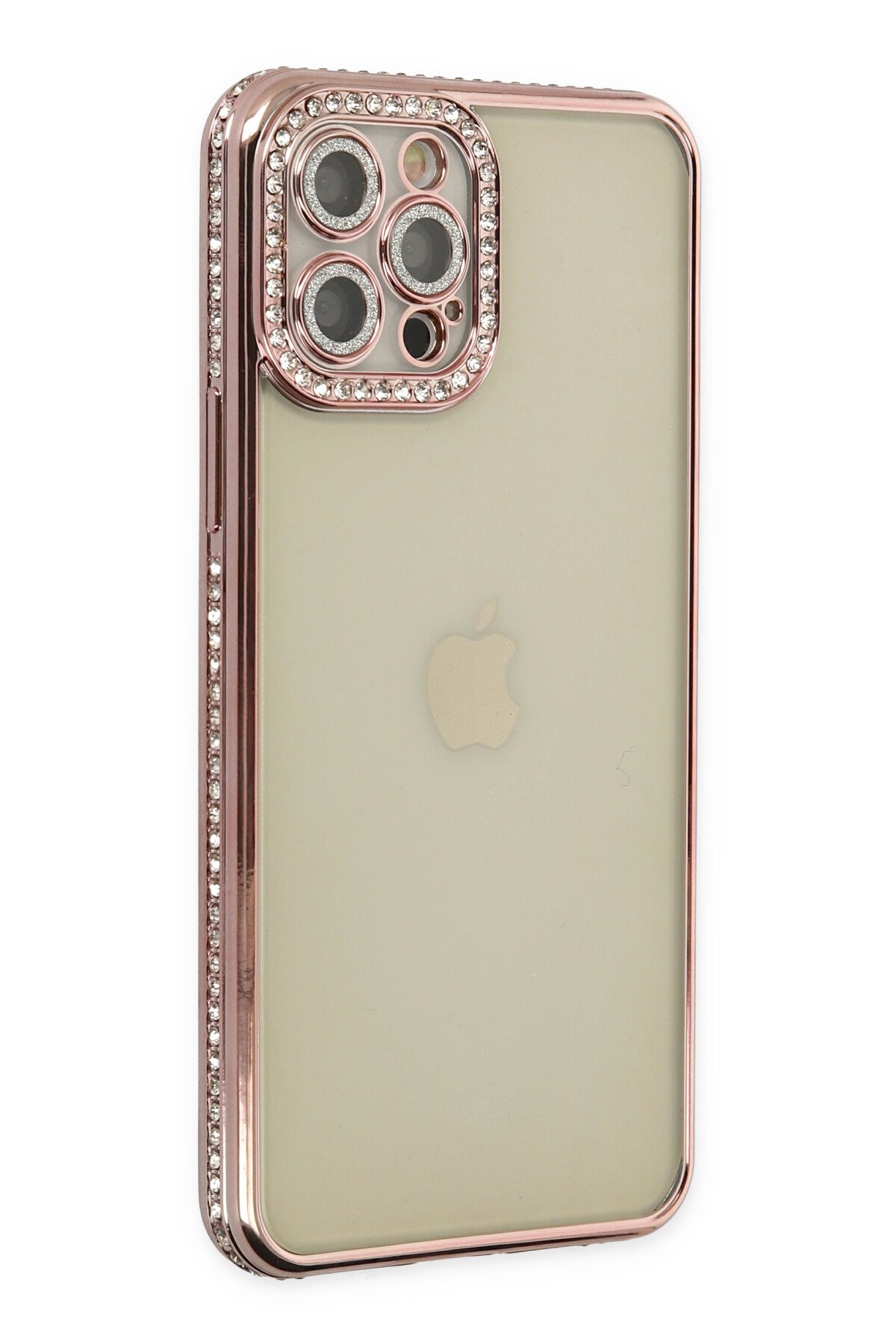 Newface iPhone 12 Pro Max Kılıf Tank Silikon Kapak - Lacivert