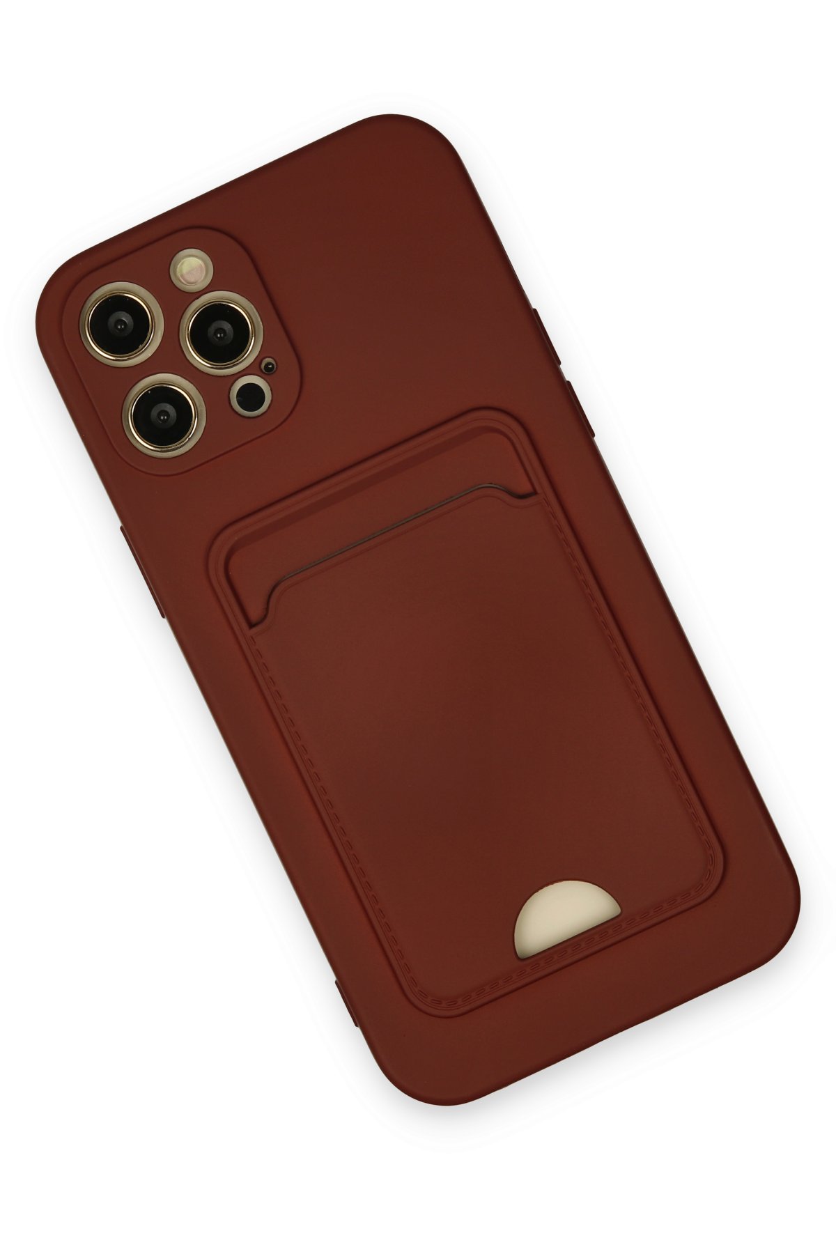 Newface iPhone 12 Pro Max Kılıf Jack Magneticsafe Lens Silikon - Siyah