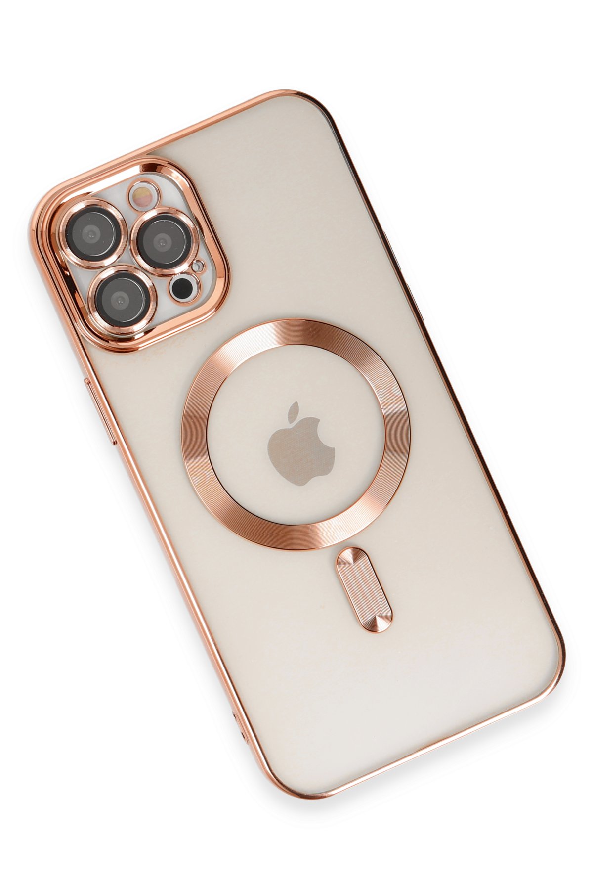 Newface iPhone 12 Pro Max Valdez Metal Kamera Lens - Mavi