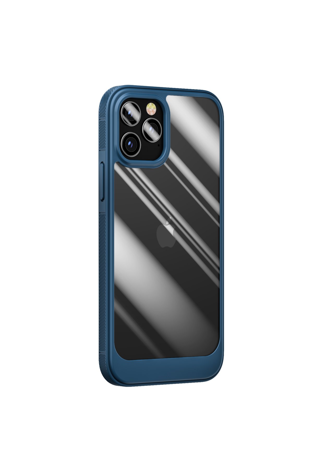 Newface iPhone 12 Pro Max Kılıf Zuma Kartvizitli Yüzüklü Silikon - Lacivert