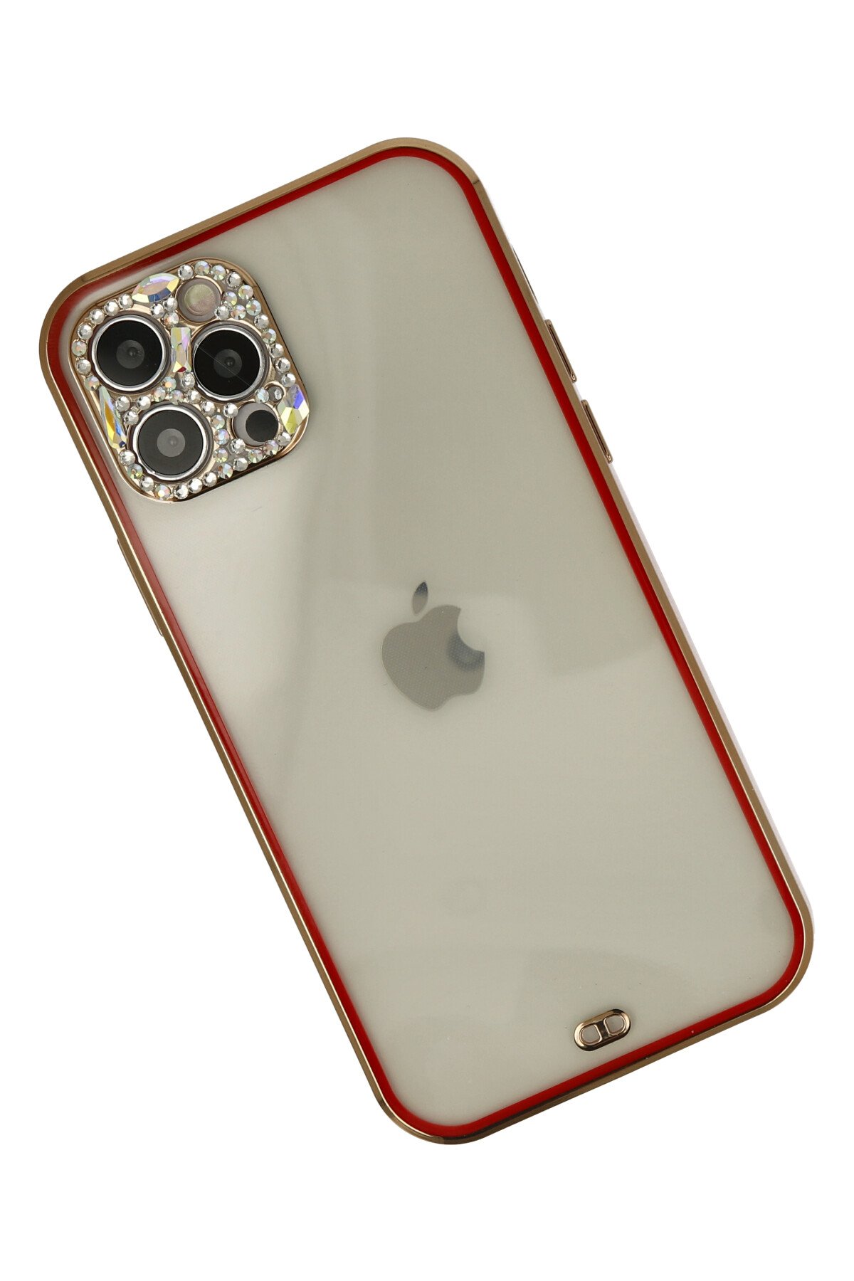 Newface iPhone 12 Pro Max Kılıf Glass Kapak - Açık Yeşil