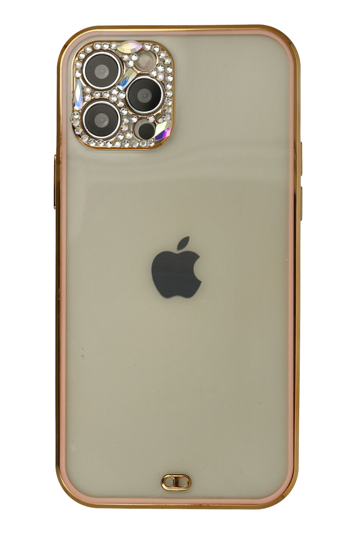 Newface iPhone 12 Pro Max Kılıf First Silikon - Pudra