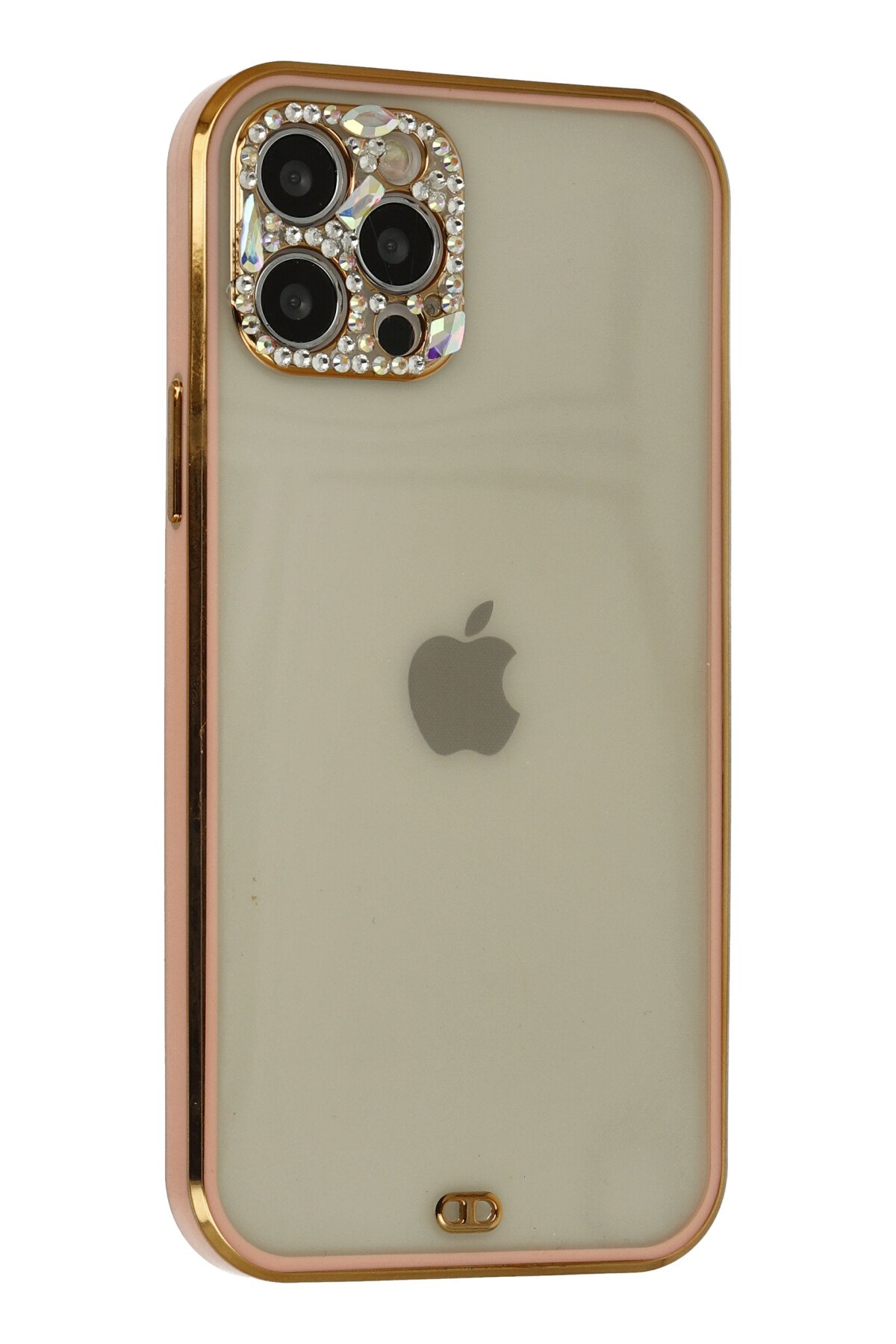 Newface iPhone 12 Pro Max Kılıf Platin Silikon - Siyah